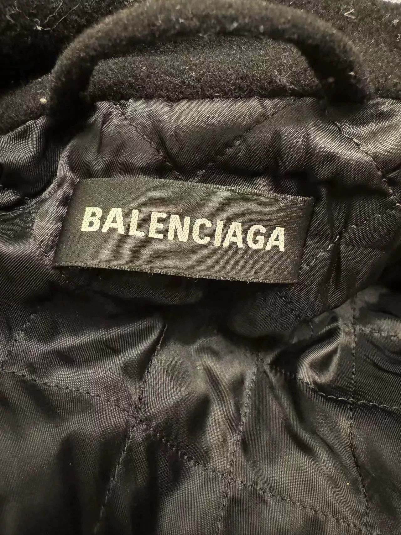 Balenciaga Balenciaga Logo Fleece Jacket Size US M / EU 48-50 / 2 - 3 Thumbnail