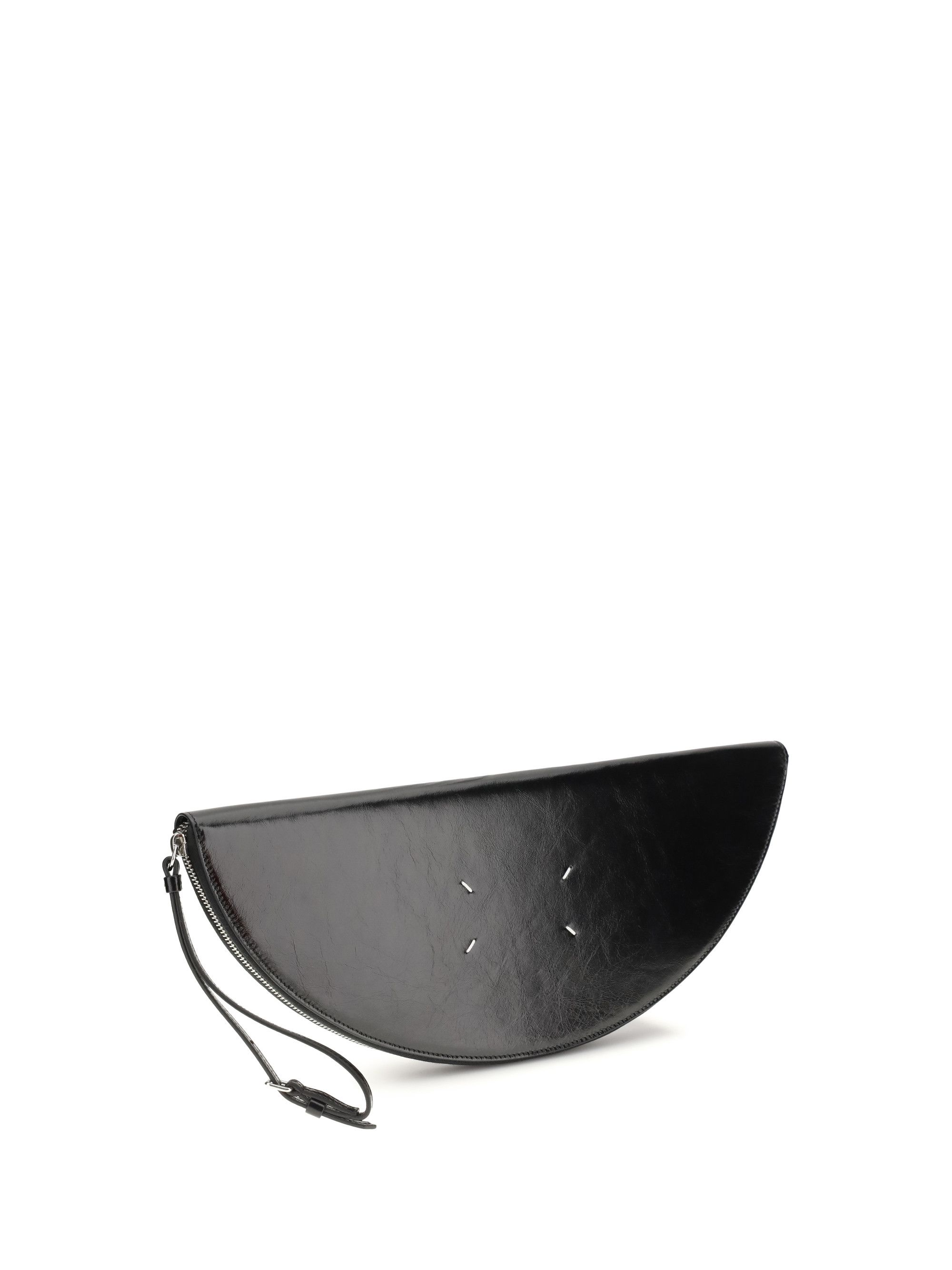 Maison Margiela Halfmoon leather Clutch Bag Size ONE SIZE - 2 Thumbnail