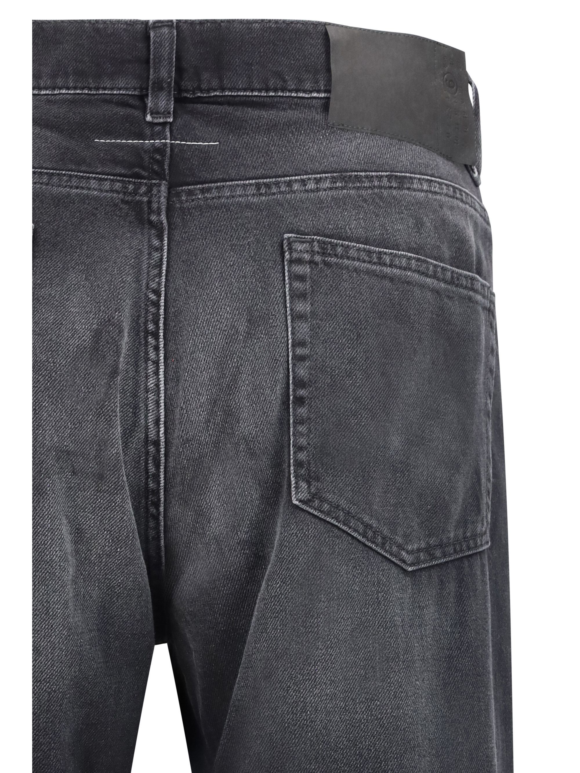 MM6 Straight-leg cotton Jeans Size US 32 / EU 48 - 3 Thumbnail