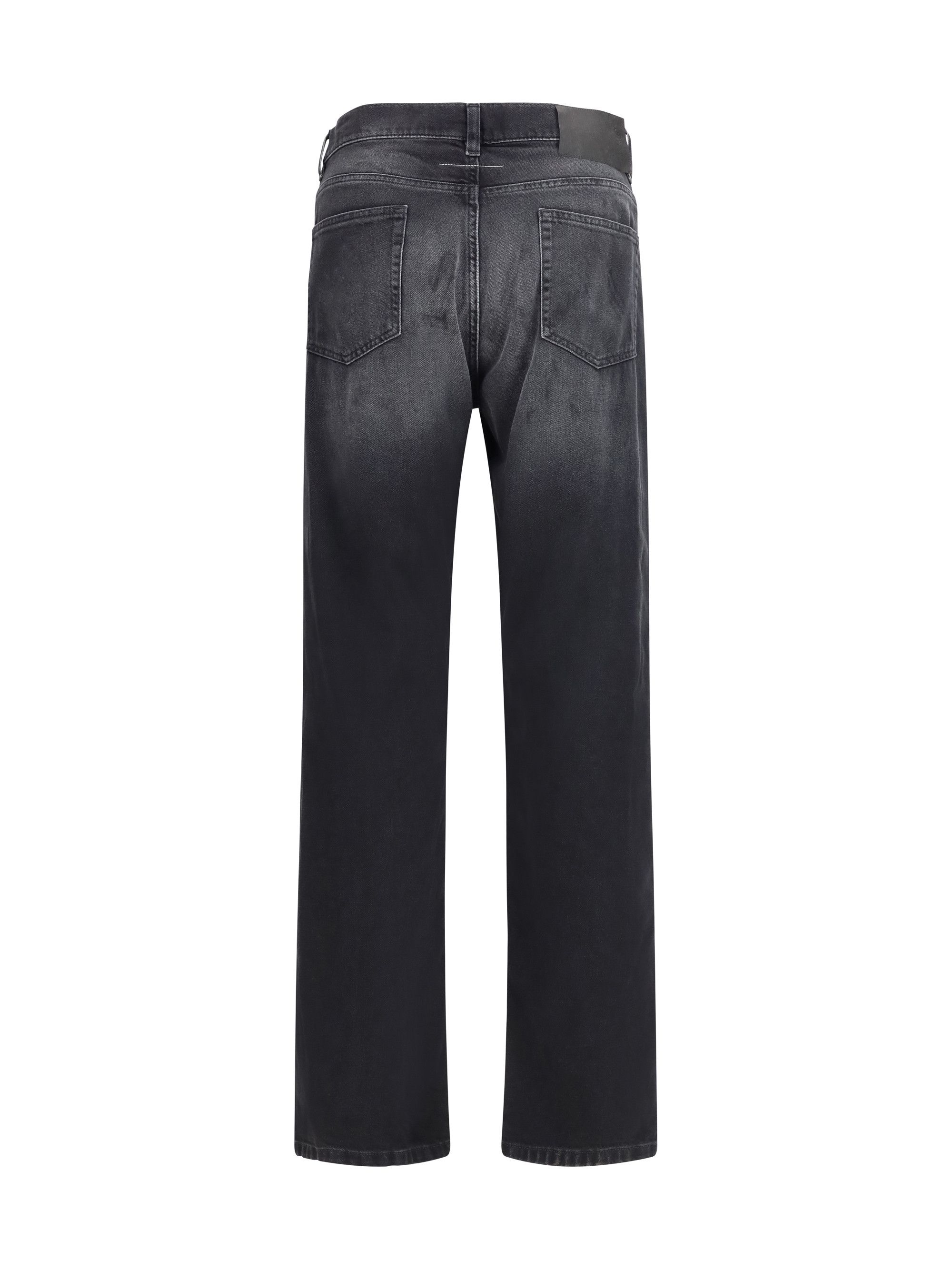 MM6 Straight-leg cotton Jeans Size US 33 - 2 Thumbnail