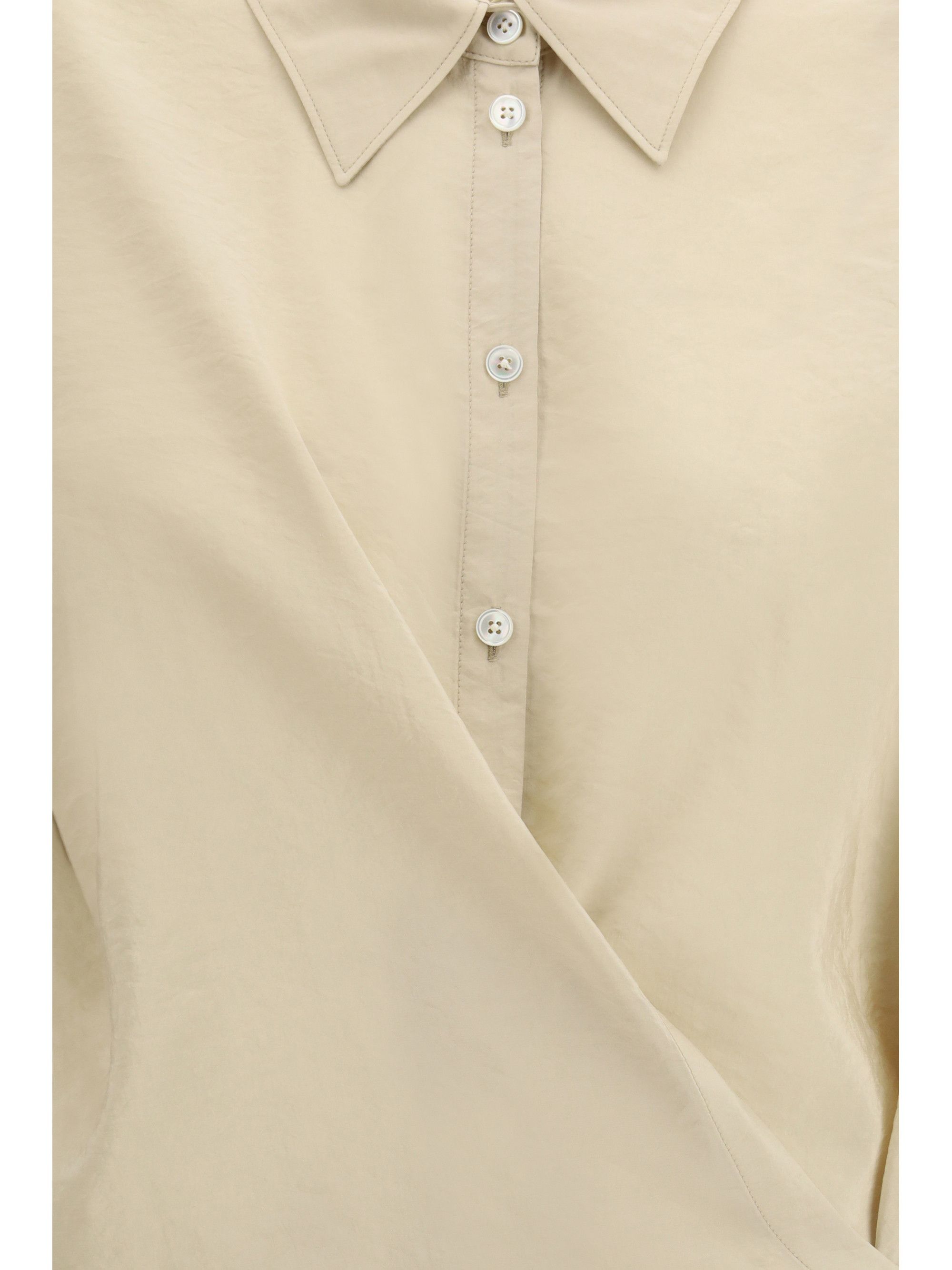 Lemaire Draped Shirt Size M / US 6-8 / IT 42-44 - 3 Thumbnail