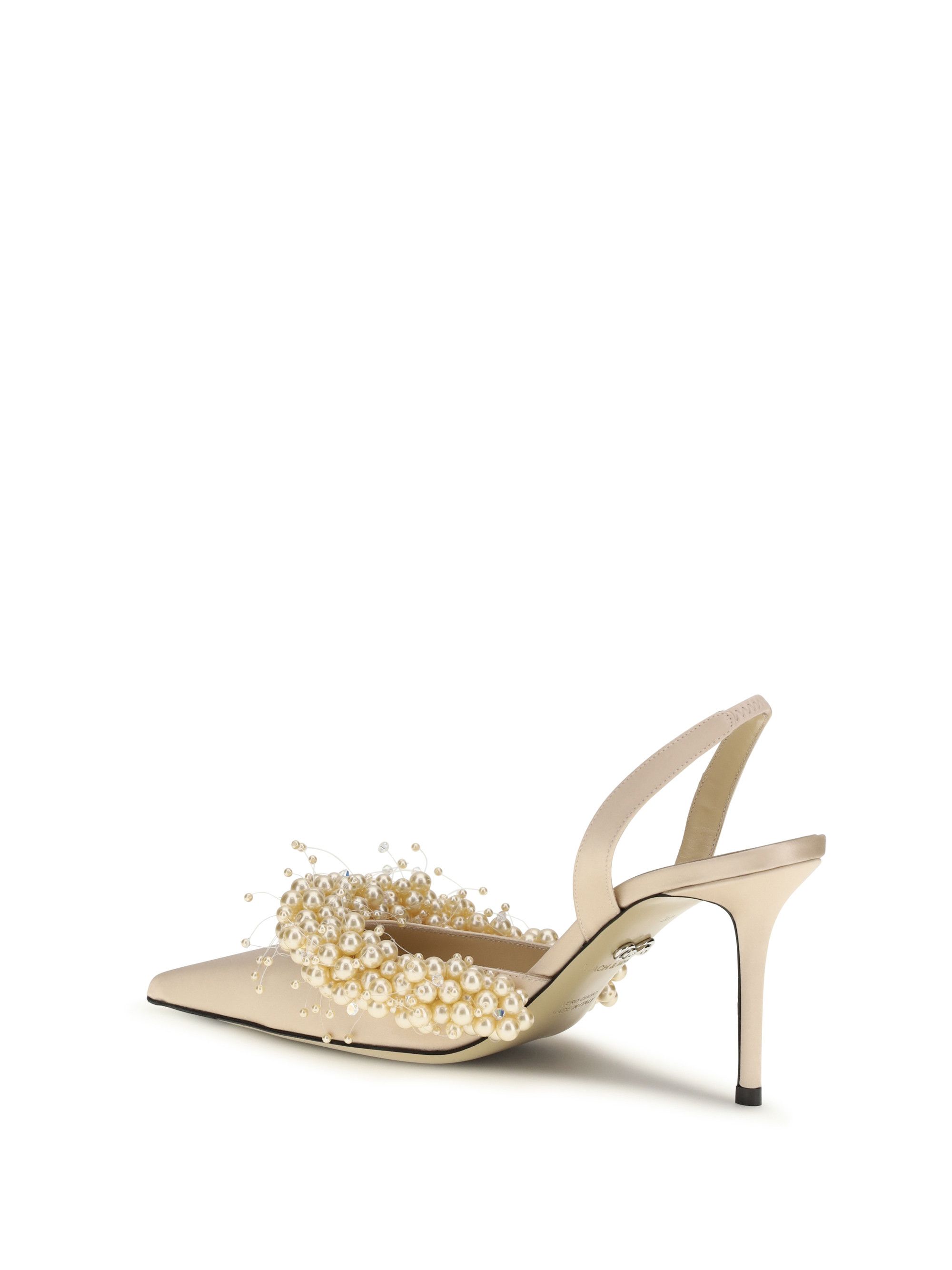 MACH & MACH Slingback Pumps with pearls Size US 10 / IT 40 - 3 Thumbnail