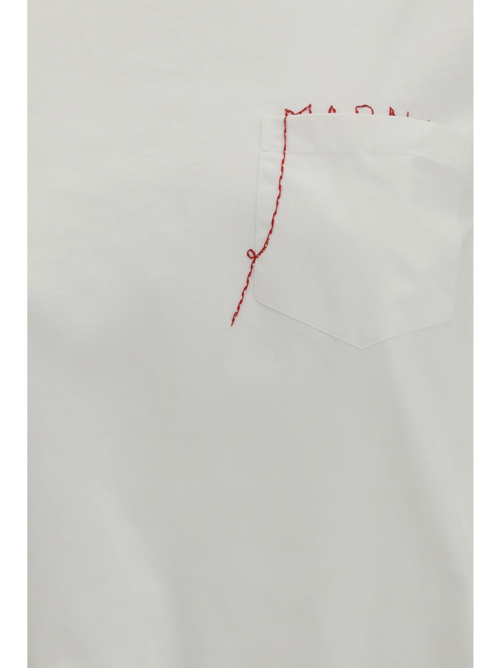 Marni Embroidered logo T-Shirt Size M / US 6-8 / IT 42-44 - 3 Thumbnail