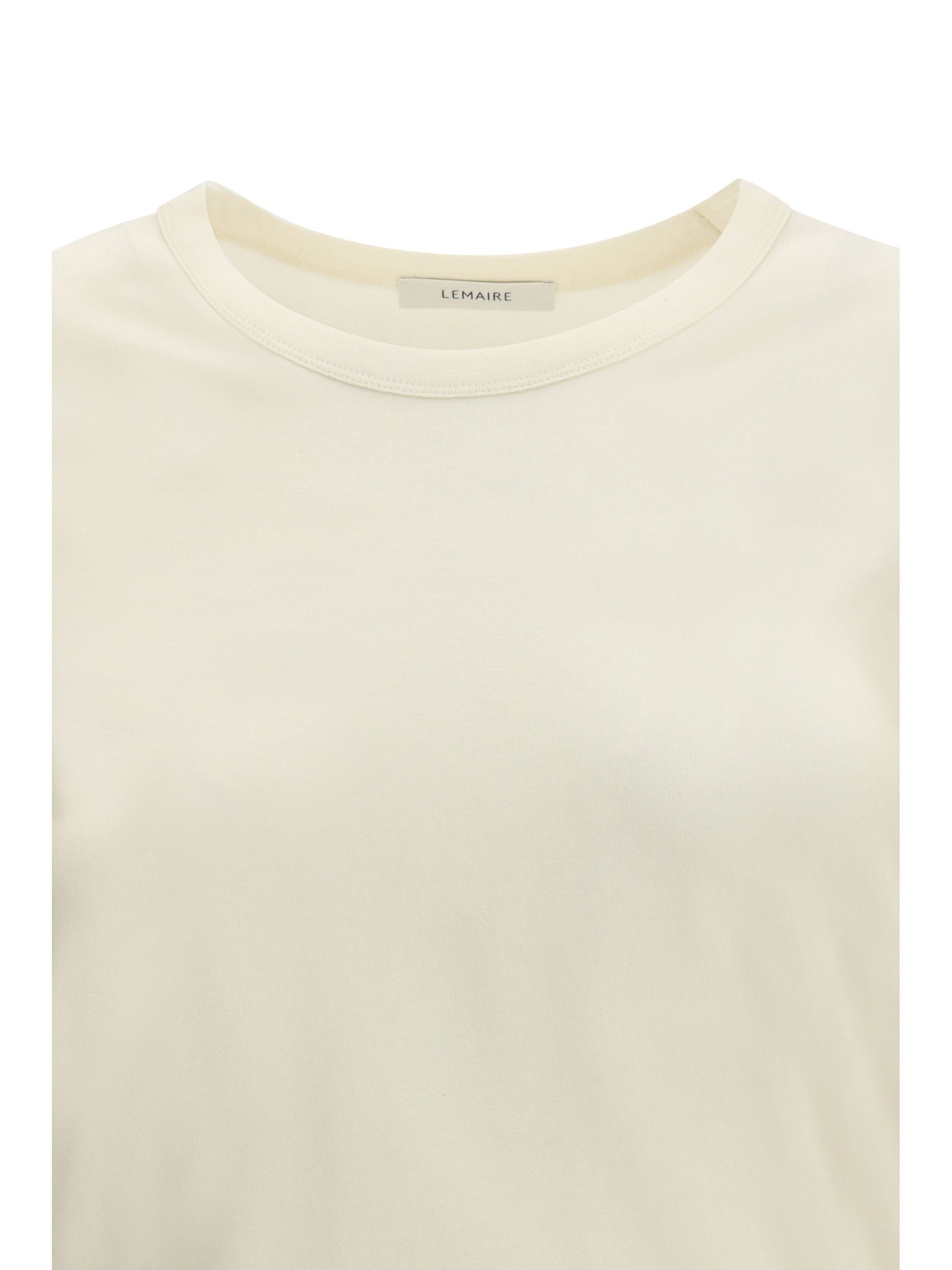 Lemaire Cotton T-Shirt Size S / US 4 / IT 40 - 3 Thumbnail