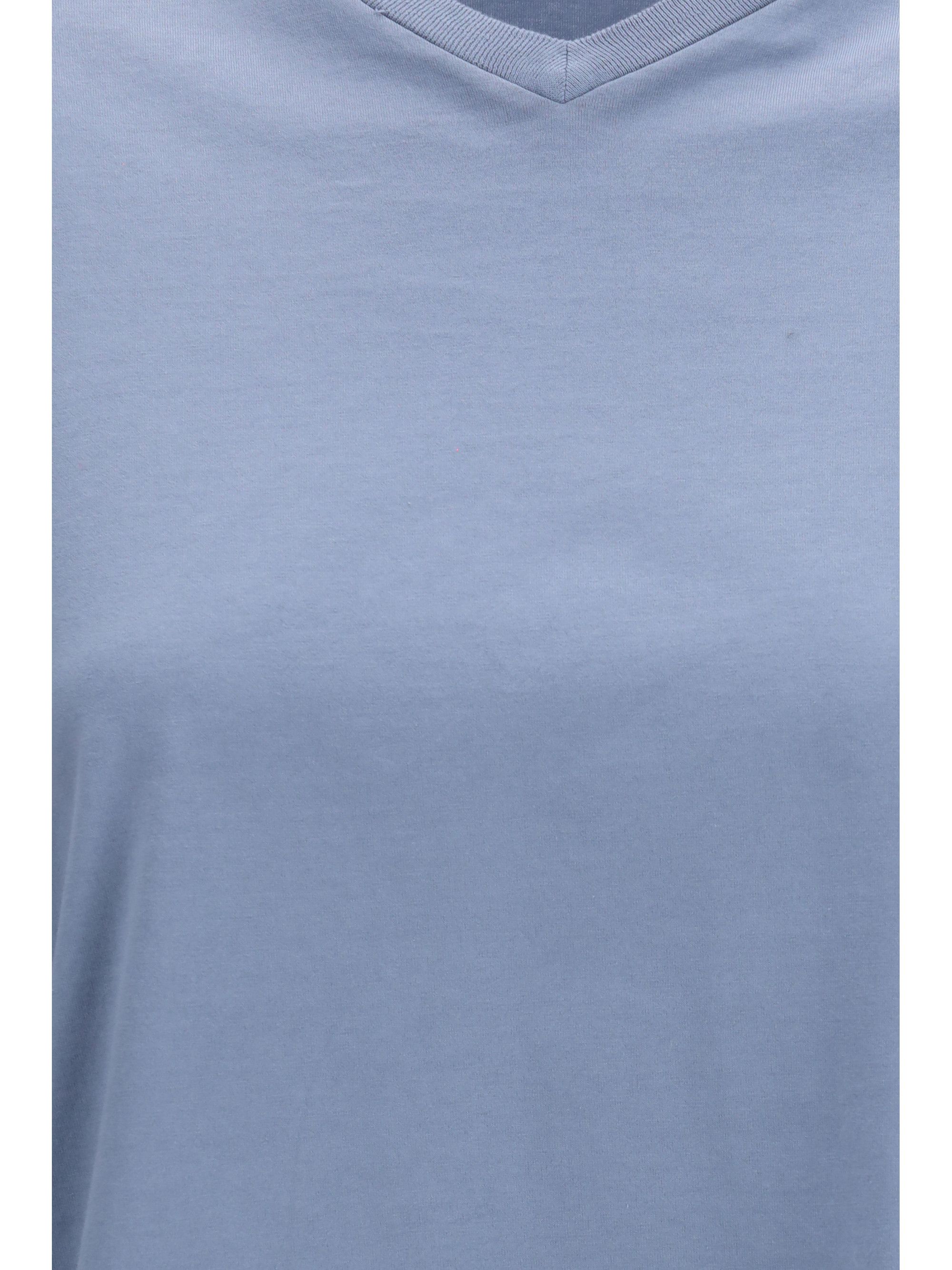 RIER Cotton V-neck T-shirt Size S / US 4 / IT 40 - 3 Thumbnail