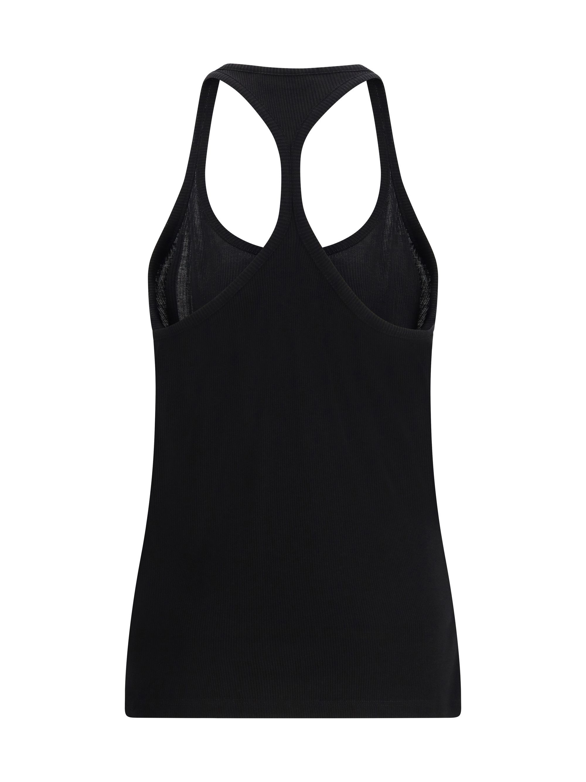 Tom Ford Silk-blend ribbed jersey Tank Top Size M / US 6-8 / IT 42-44 - 2 Thumbnail
