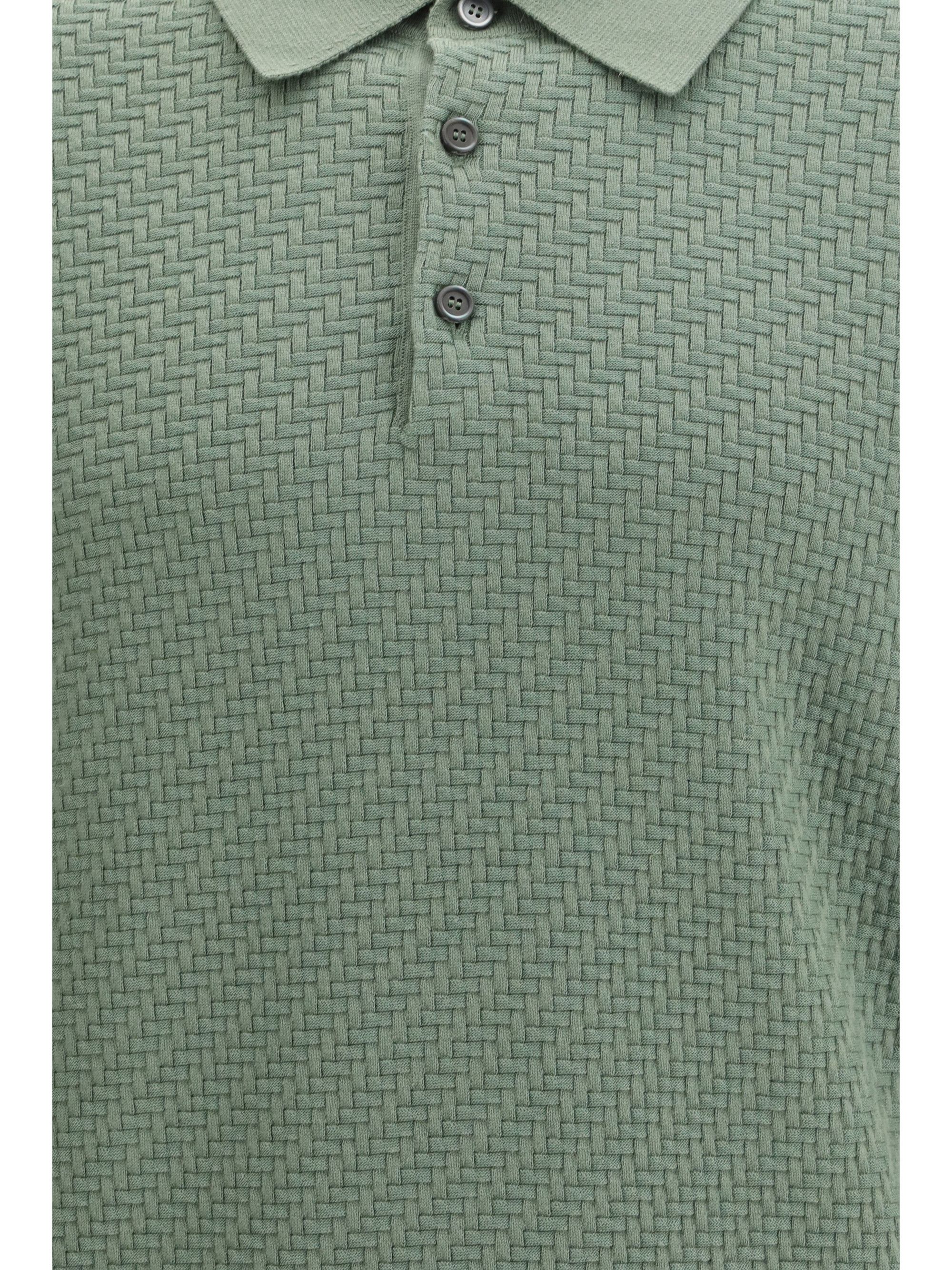 Brioni Polo Shirt with woven pattern Size US XXL / EU 58 / 5 - 3 Thumbnail