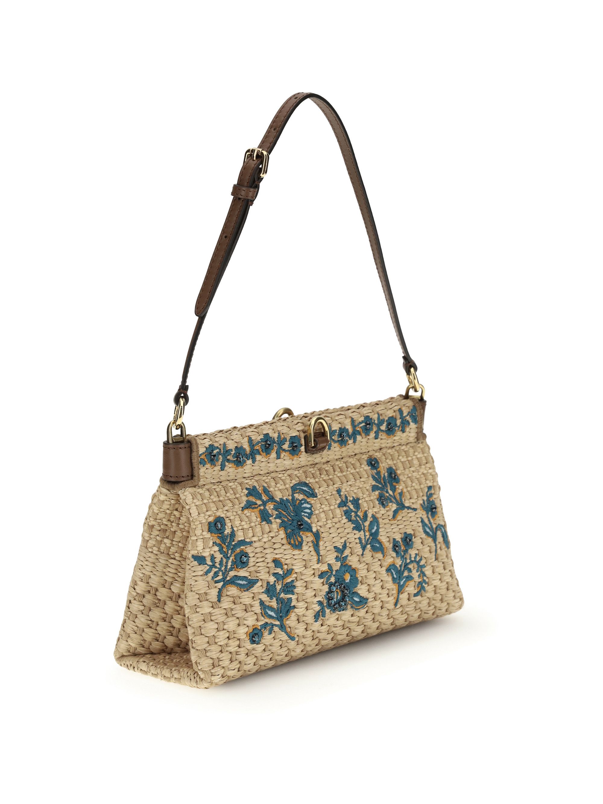 Etro Floral-embroidered clutch Bag Size ONE SIZE - 2 Thumbnail
