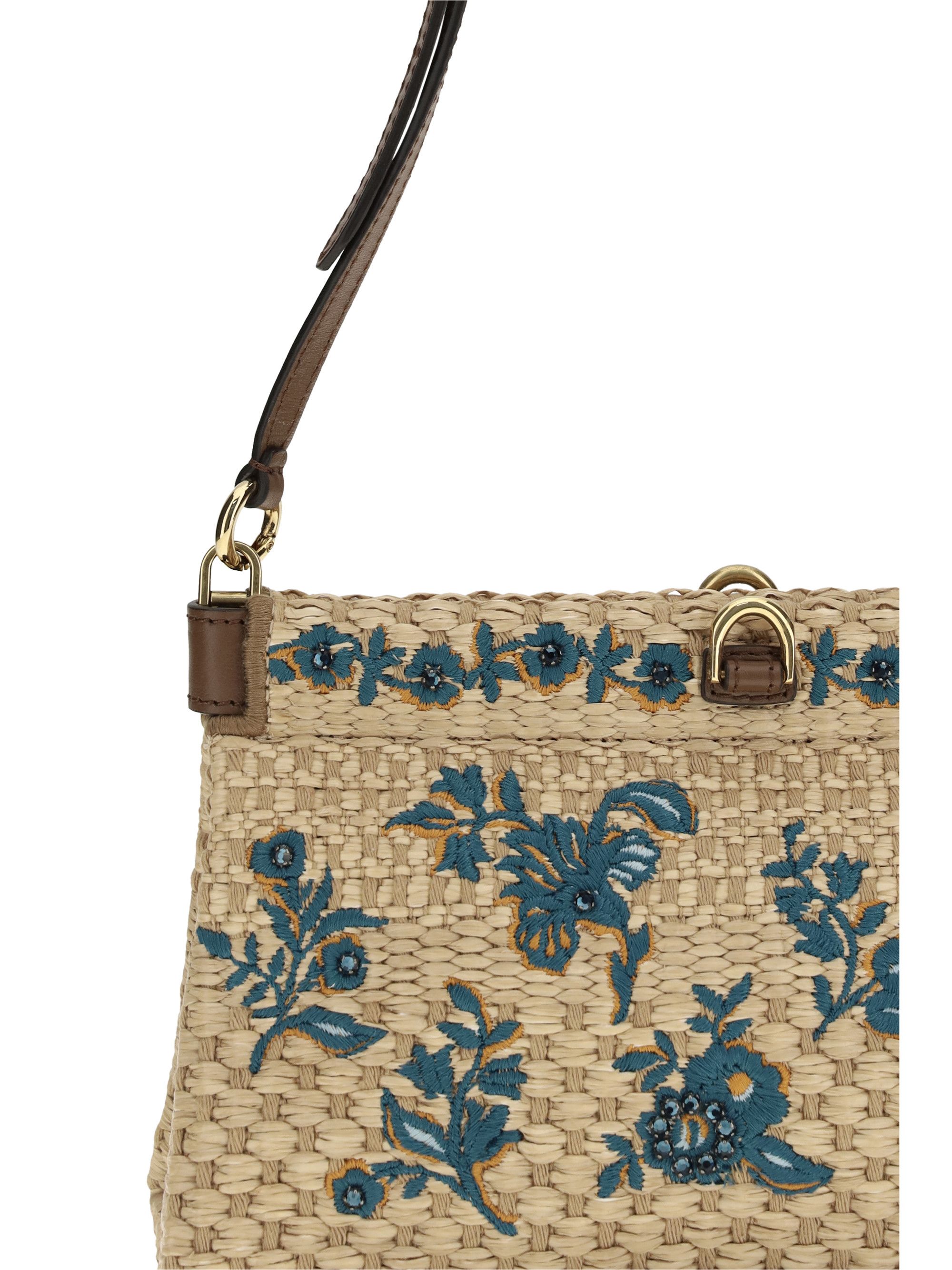 Etro Floral-embroidered clutch Bag Size ONE SIZE - 4 Thumbnail