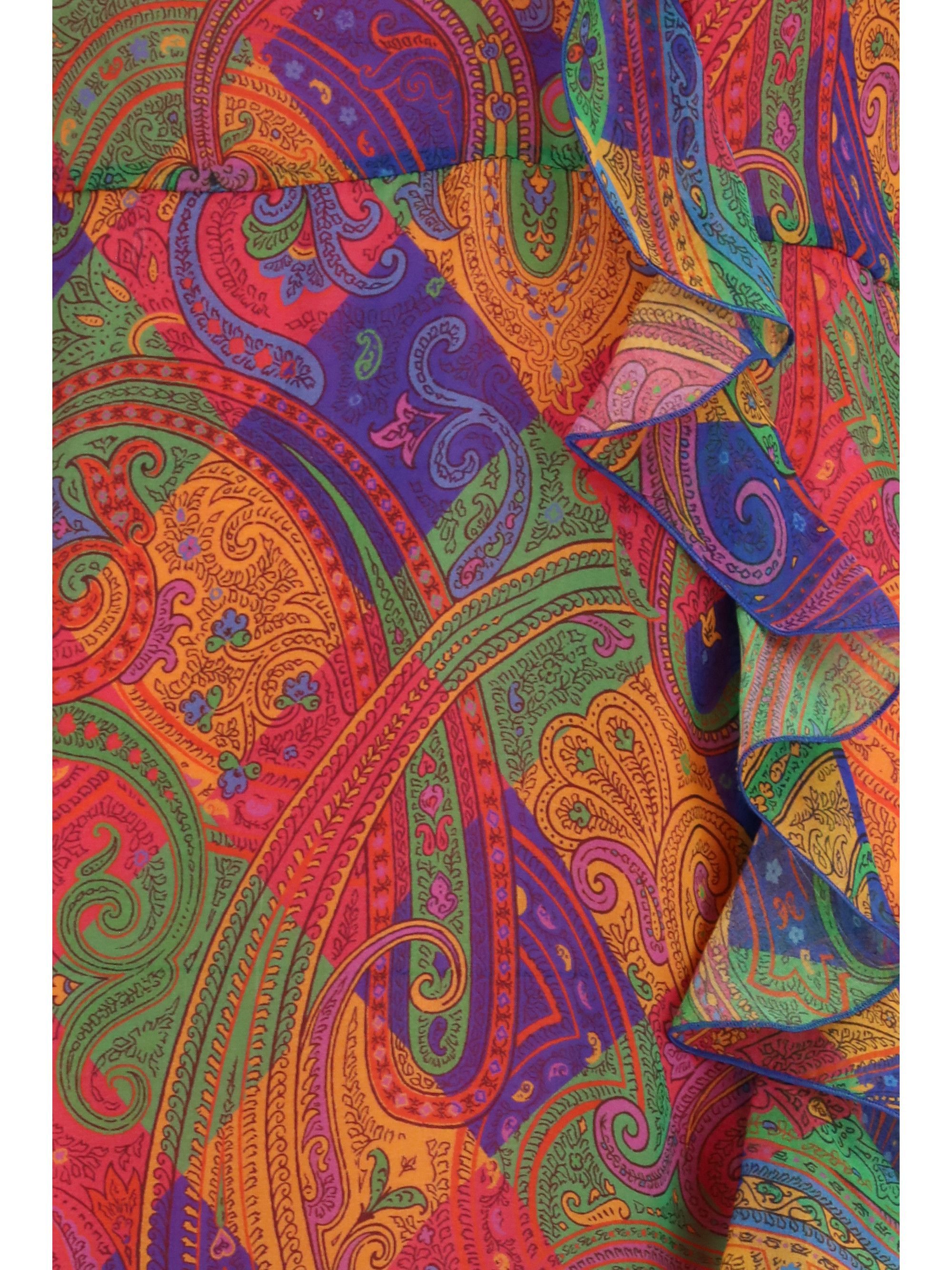 Etro Long silk Dress Size M / US 6-8 / IT 42-44 - 3 Thumbnail