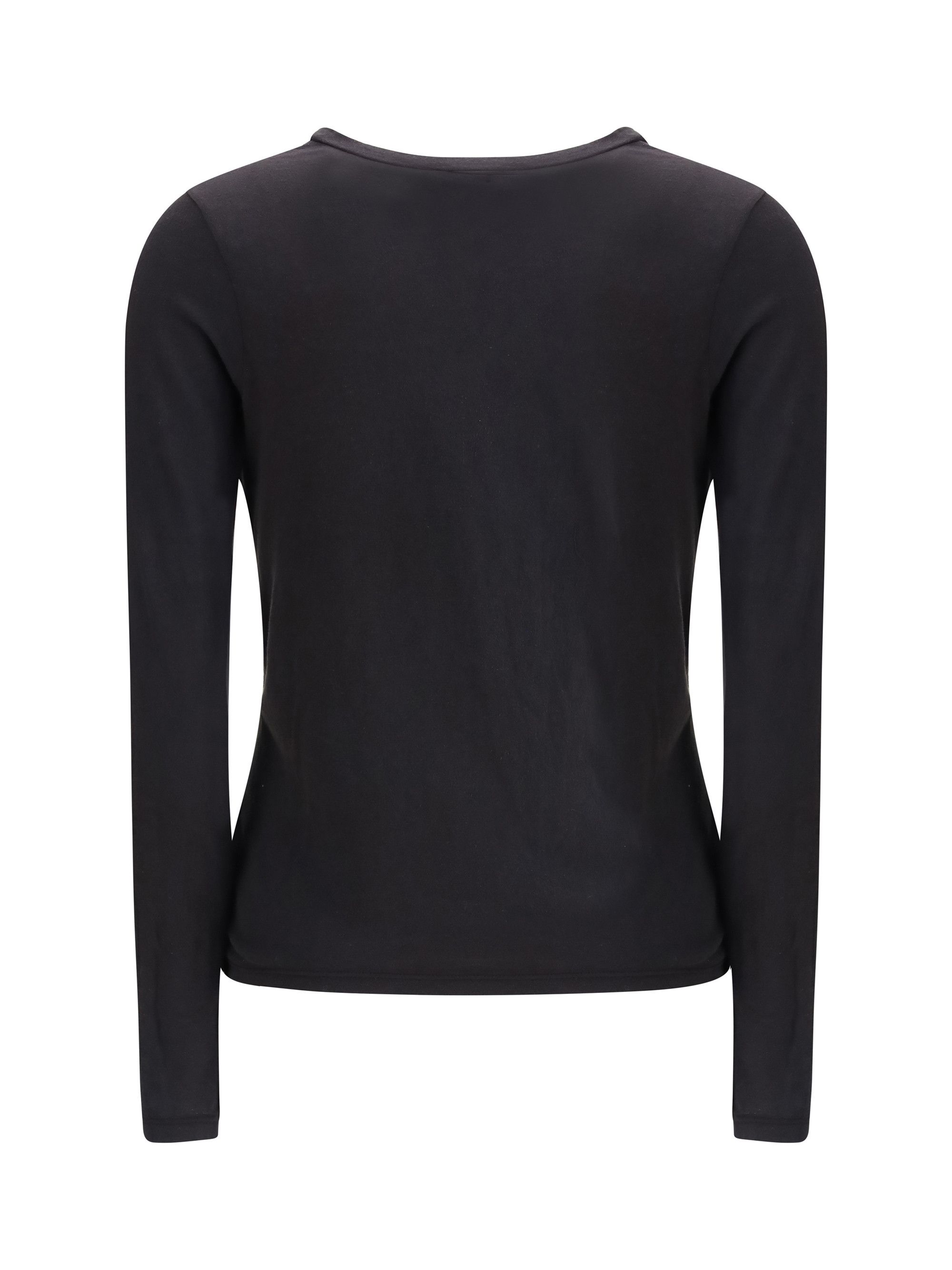 James Perse Deep V-neck long sleeve T-shirt Size M / US 6-8 / IT 42-44 - 2 Thumbnail