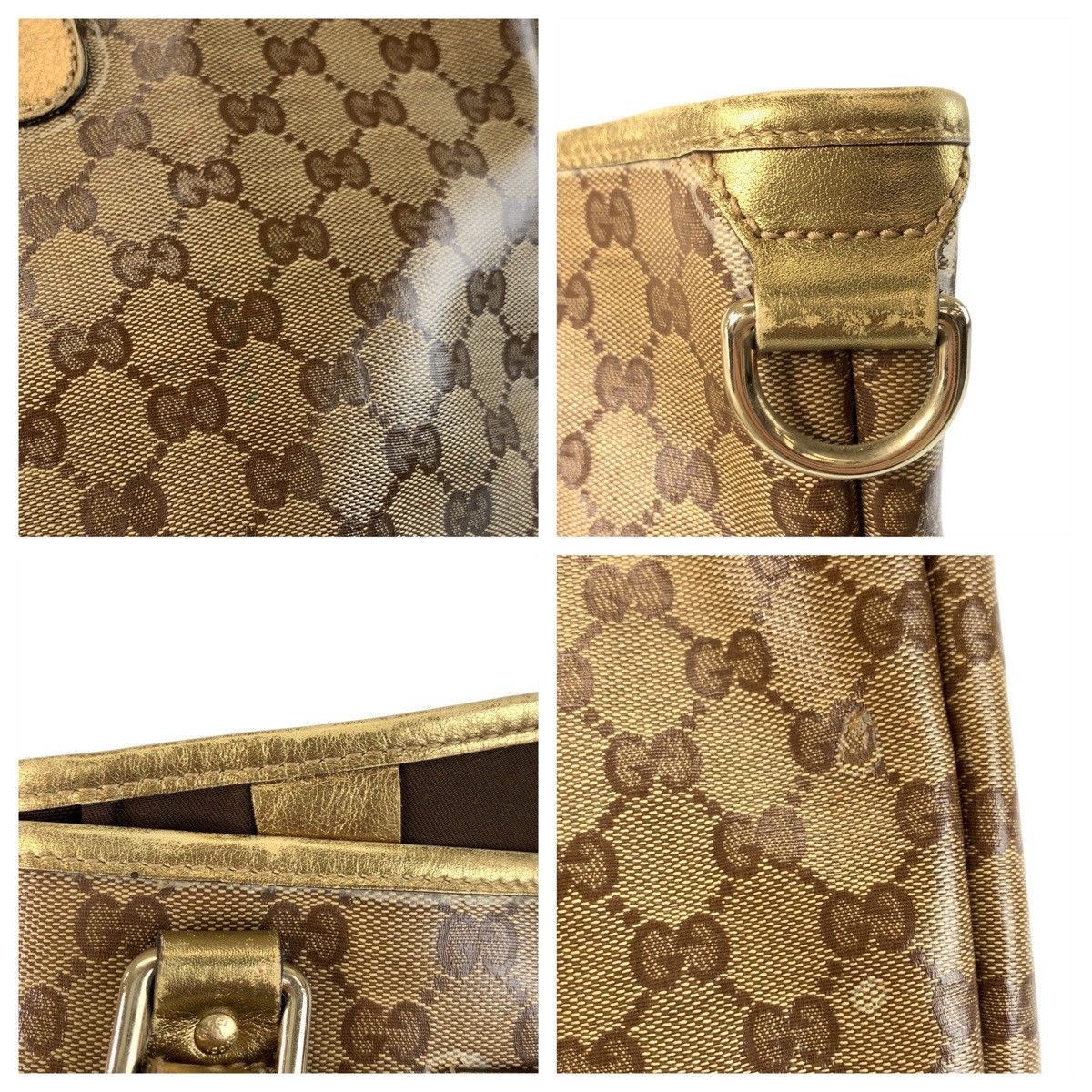 Gucci Gucci Gucci GG Crystal PVC 2way bag Plastic / Synthetic Shoulder Bag 189896 DUTY FREE for USA Size ONE SIZE - 6 Thumbnail
