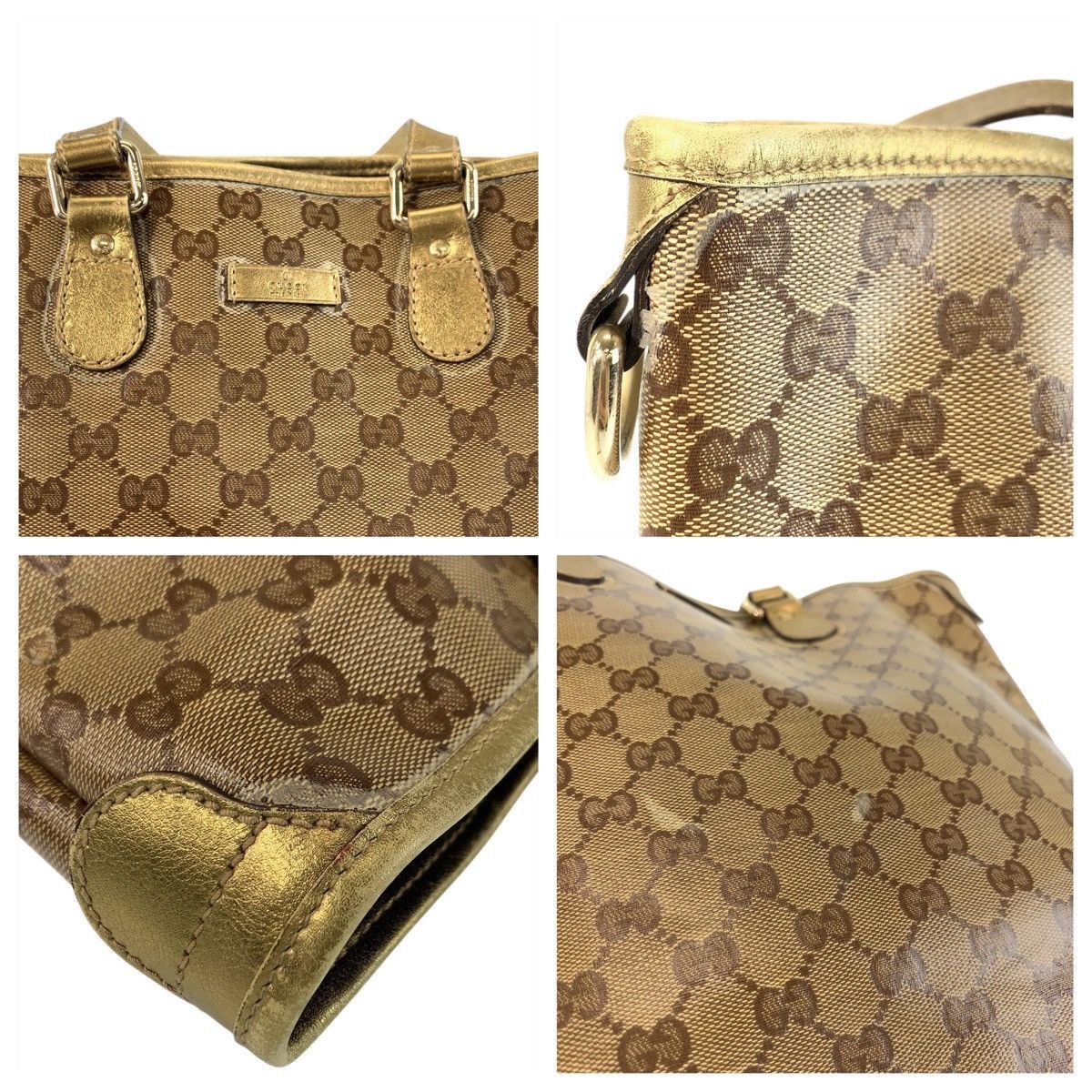 Gucci Gucci Gucci GG Crystal PVC 2way bag Plastic / Synthetic Shoulder Bag 189896 DUTY FREE for USA Size ONE SIZE - 5 Thumbnail