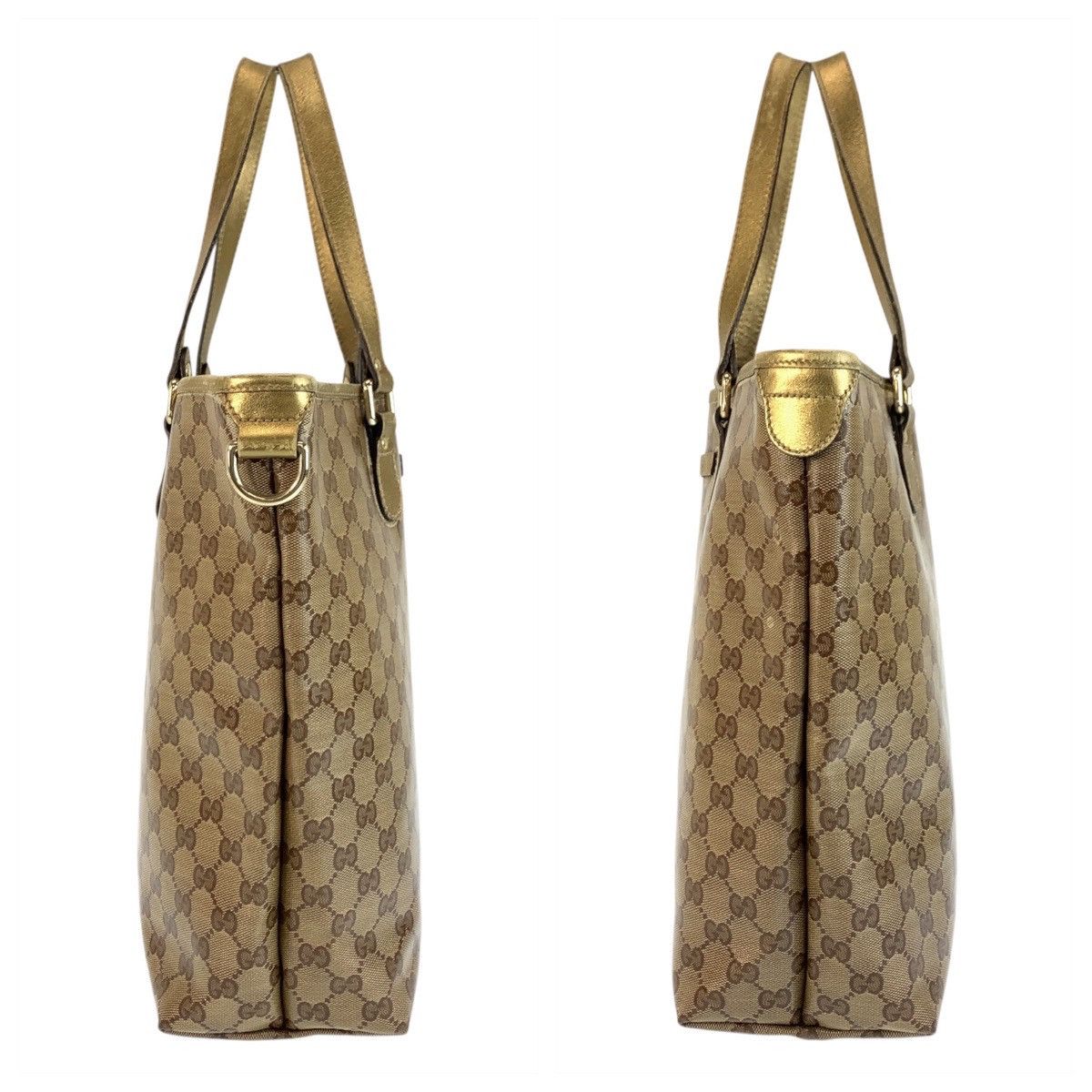 Gucci Gucci Gucci GG Crystal PVC 2way bag Plastic / Synthetic Shoulder Bag 189896 DUTY FREE for USA Size ONE SIZE - 8 Thumbnail