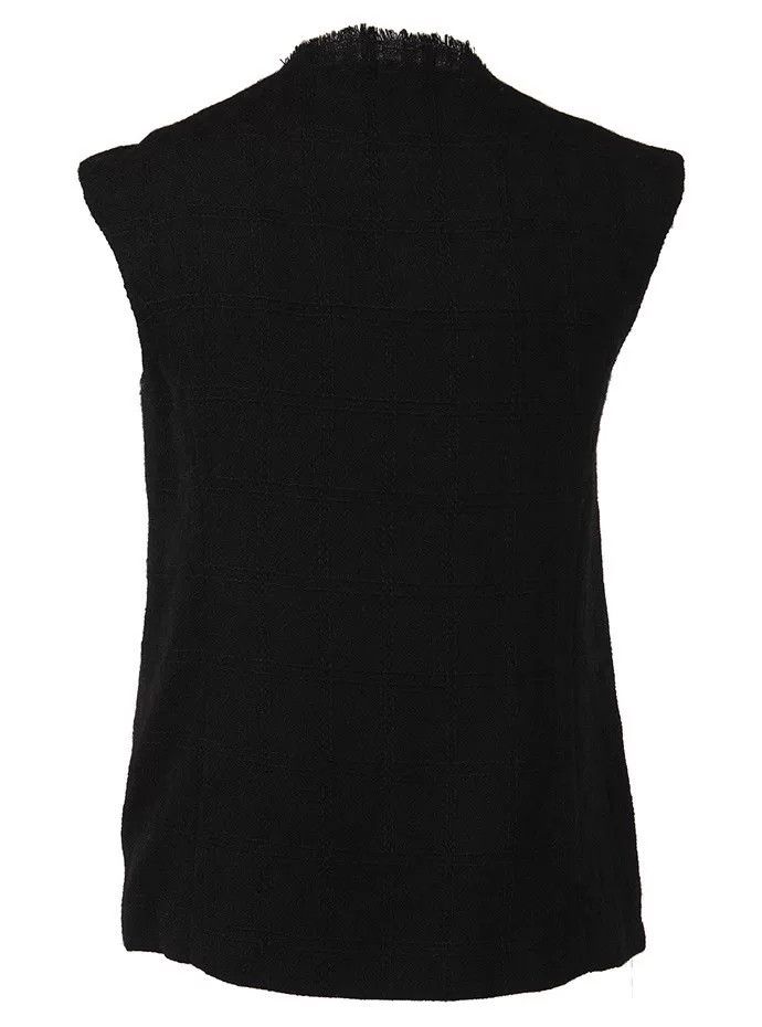 Chanel CHANEL Sleeveless Wool Coat with Brooch Size XS / US 0-2 / IT 36-38 - 2 Thumbnail