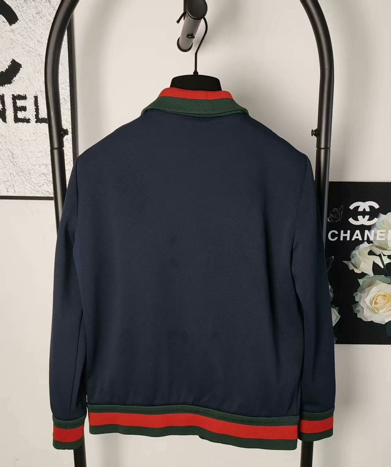 Gucci Gucci Striped Zip Jacket in Great Condition Size US M / EU 48-50 / 2 - 2 Thumbnail