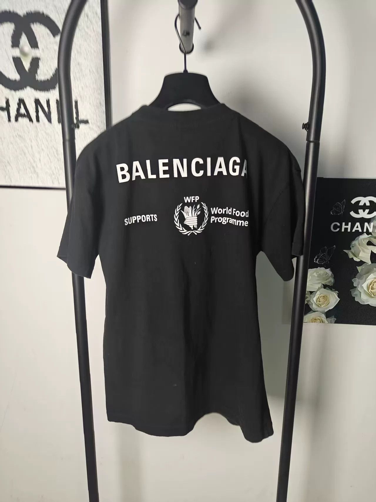 DEFEND PARIS Balenciaga Logo Short Sleeve T-Shirt Size US M / EU 48-50 / 2 - 2 Thumbnail