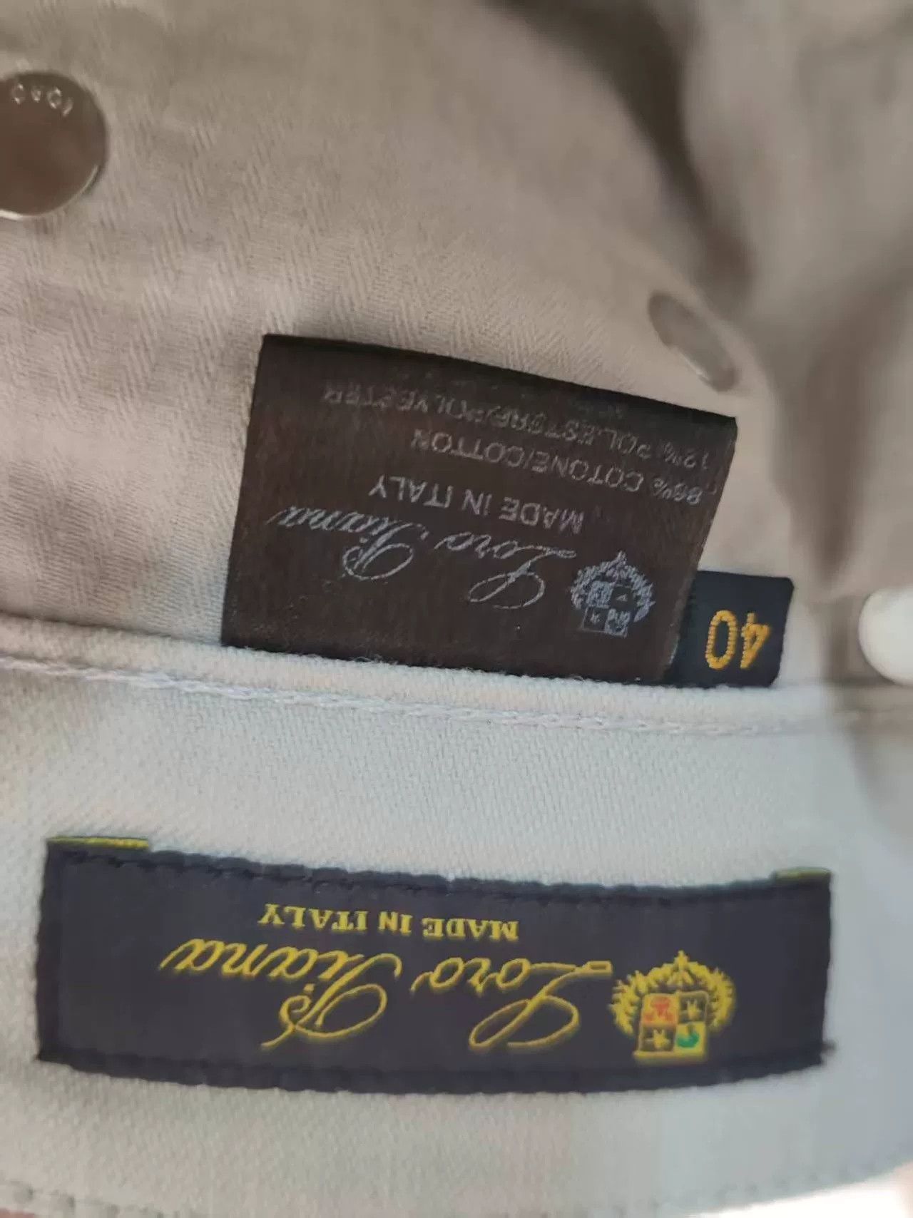 Loro Piana Authentic LP No. 40 Beige Pants Size US 32 / EU 48 - 4 Thumbnail