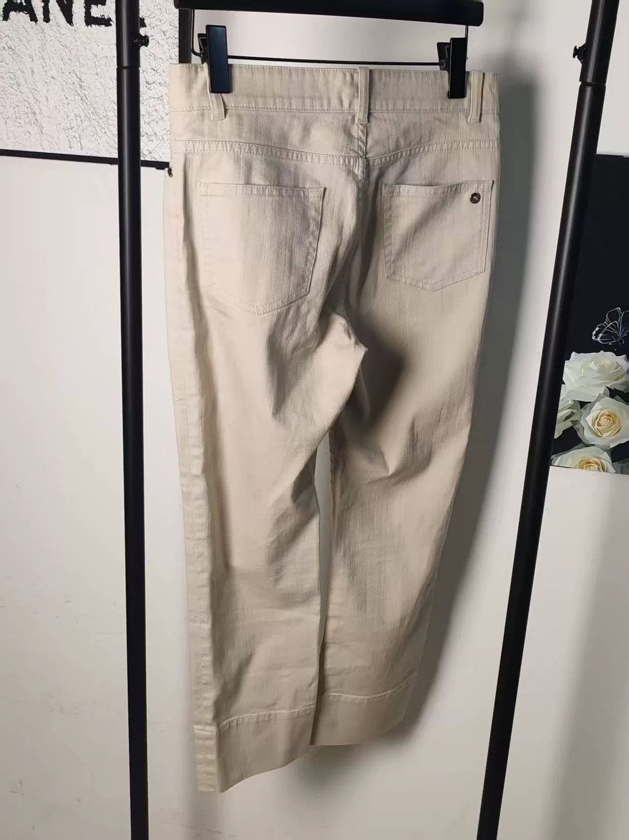 Loro Piana Authentic LP No. 40 Beige Pants Size US 32 / EU 48 - 2 Thumbnail