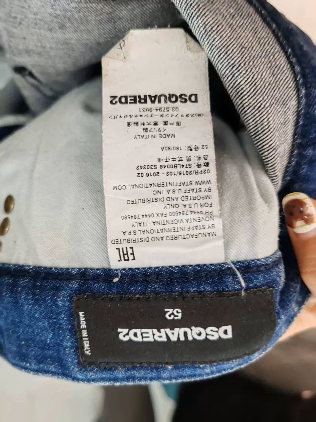 Dsquared2 DSquared2 Blue Denim Jeans Size US 32 / EU 48 - 3 Thumbnail