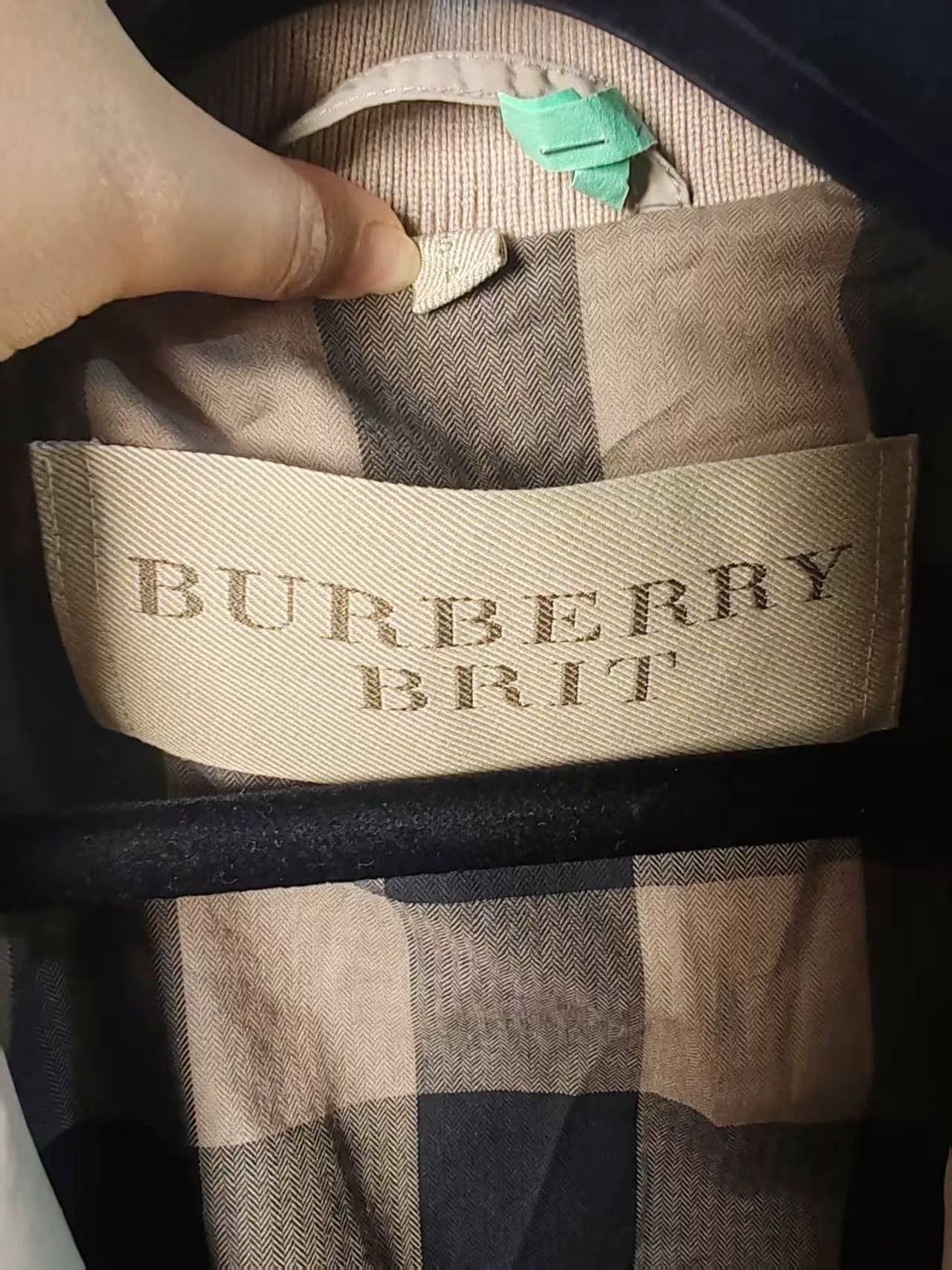 Burberry Burberry Khaki Pilot Jacket with Logo Size US M / EU 48-50 / 2 - 3 Thumbnail