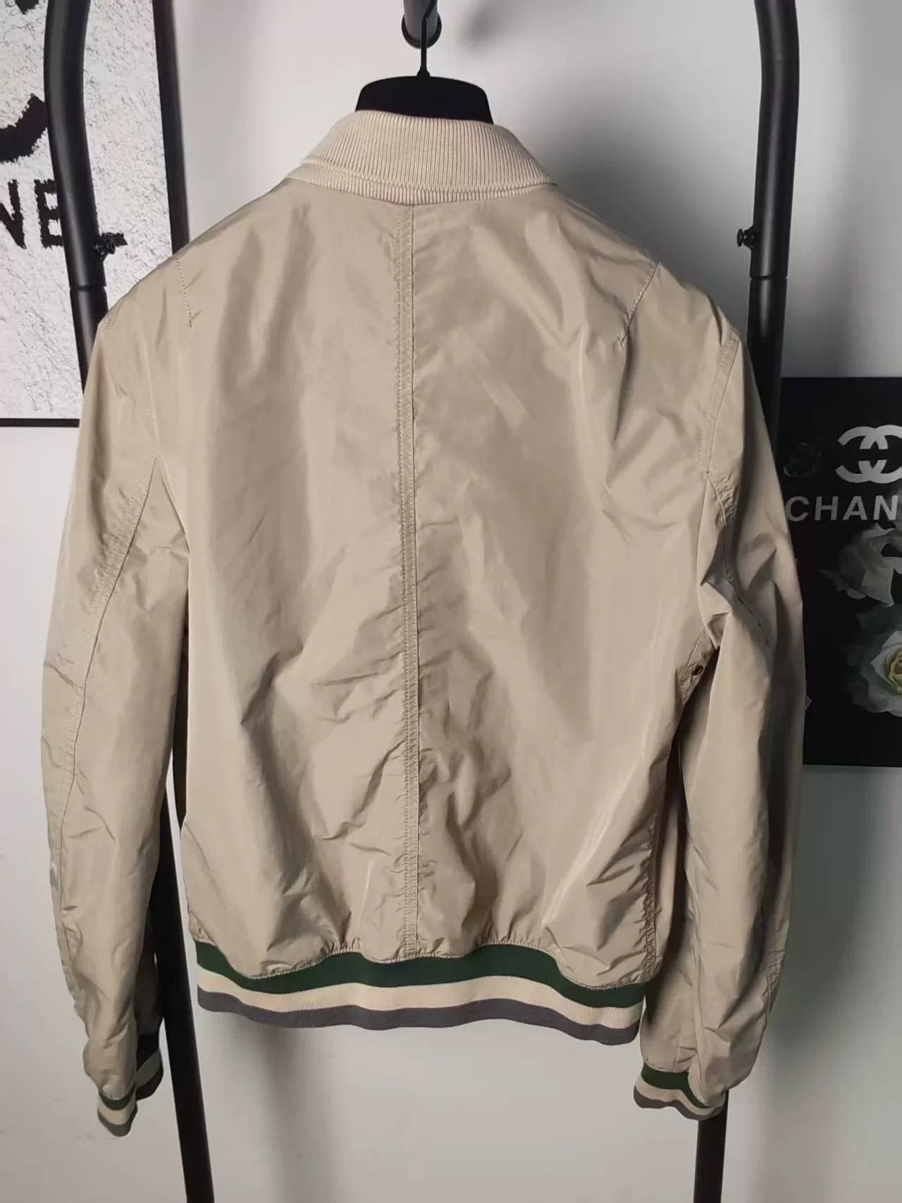 Burberry Burberry Khaki Pilot Jacket with Logo Size US M / EU 48-50 / 2 - 2 Thumbnail