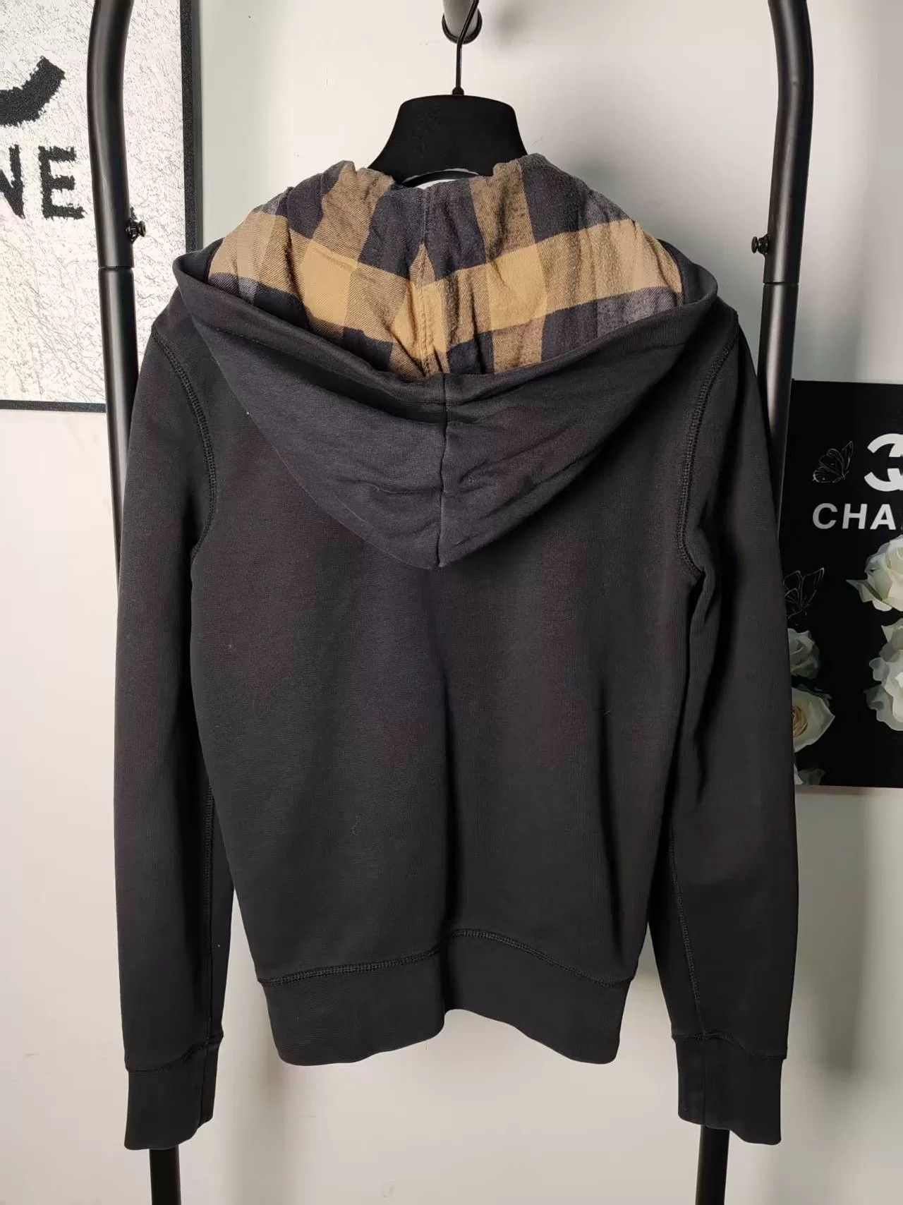 Burberry Burberry Black Zipper Jacket Size US M / EU 48-50 / 2 - 2 Thumbnail