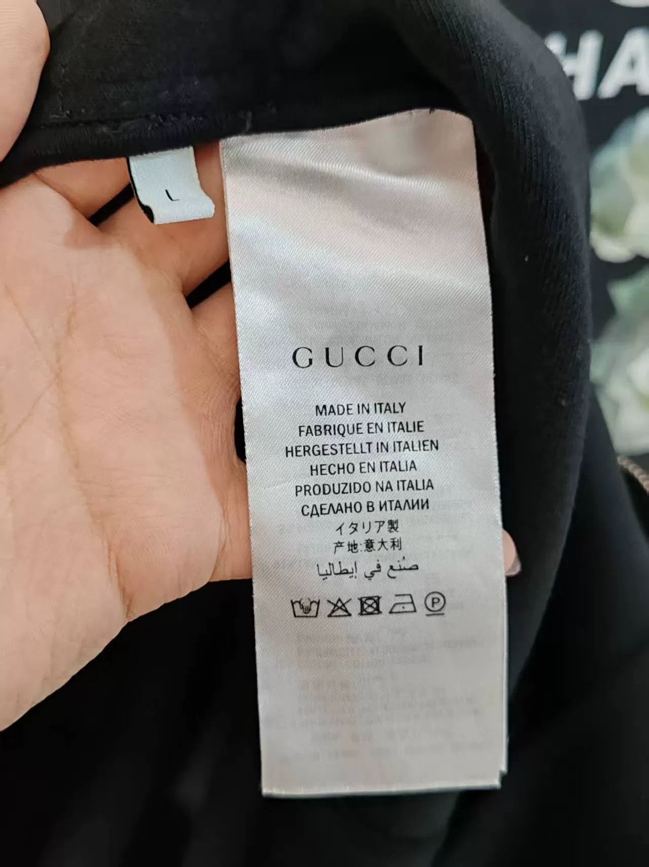 Gucci Gucci Logo Jacket in Black Color Size US M / EU 48-50 / 2 - 4 Thumbnail