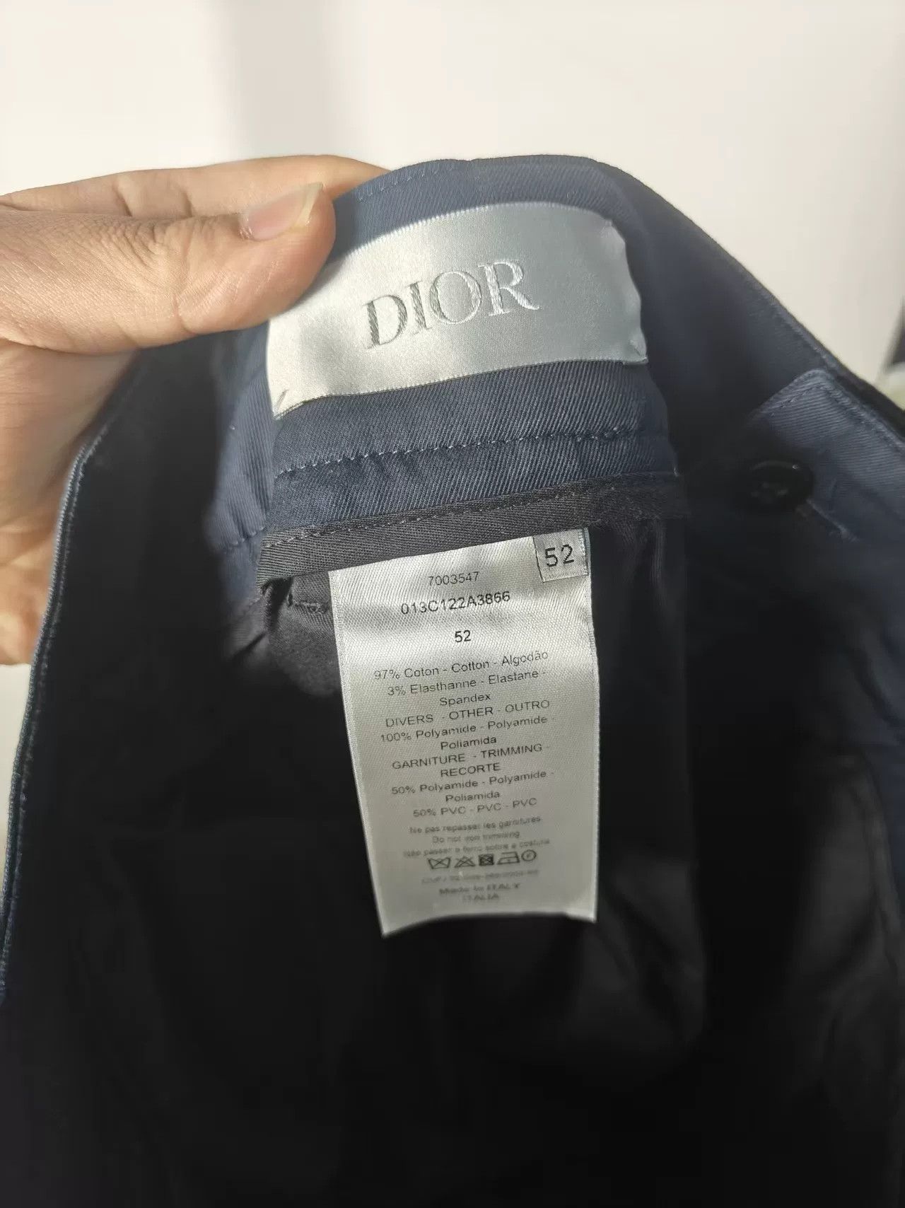 Dior Dior Logo Cargo Pants for Sale Size US 30 / EU 46 - 3 Thumbnail