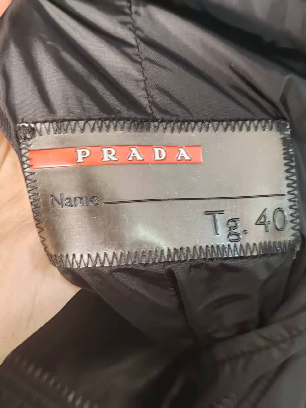 Prada Authentic Prada Logo Cotton Jacket Size US M / EU 48-50 / 2 - 3 Thumbnail