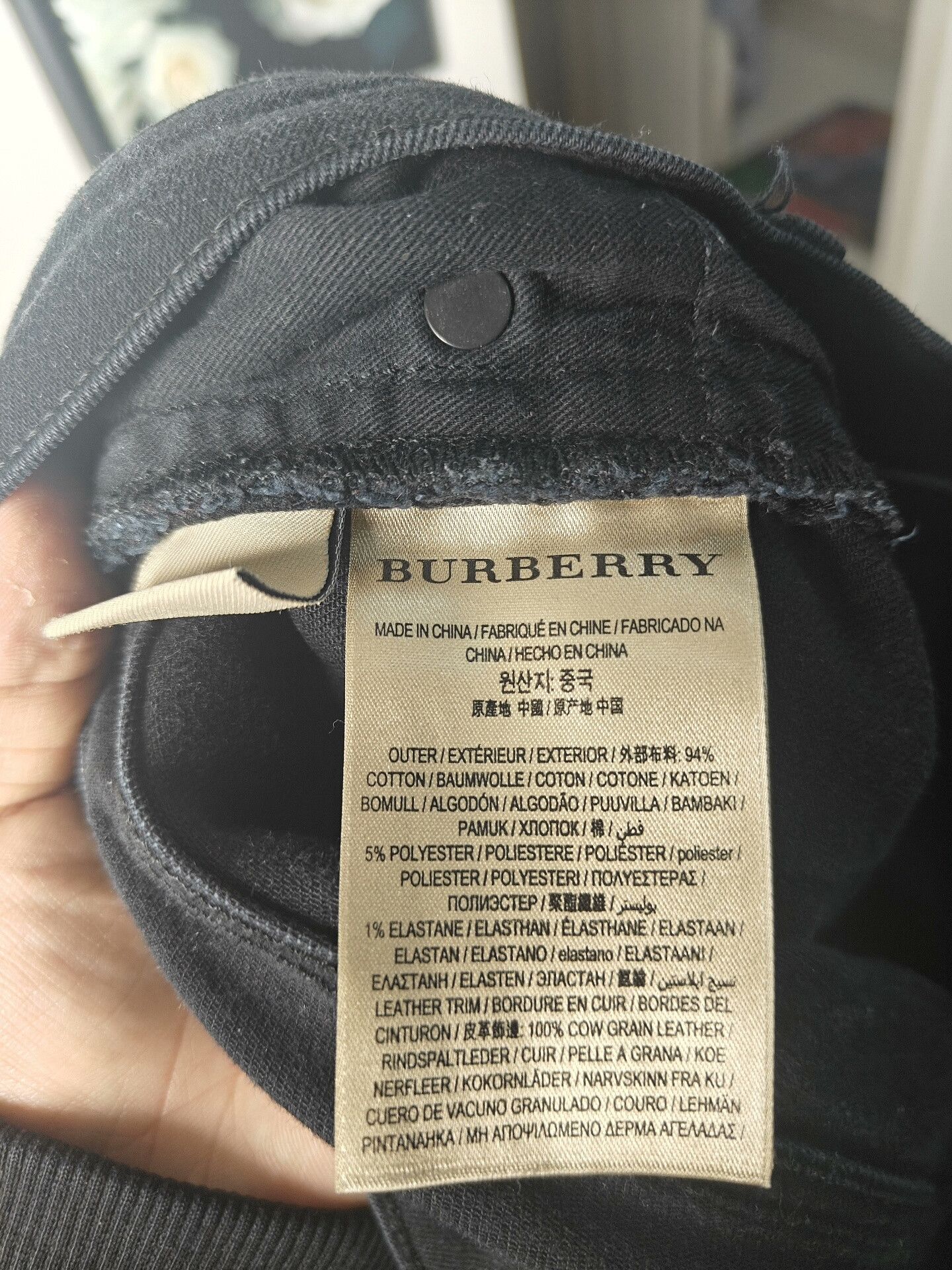 Burberry Burberry Black Denim Jeans for Sale Size US 32 / EU 48 - 4 Thumbnail