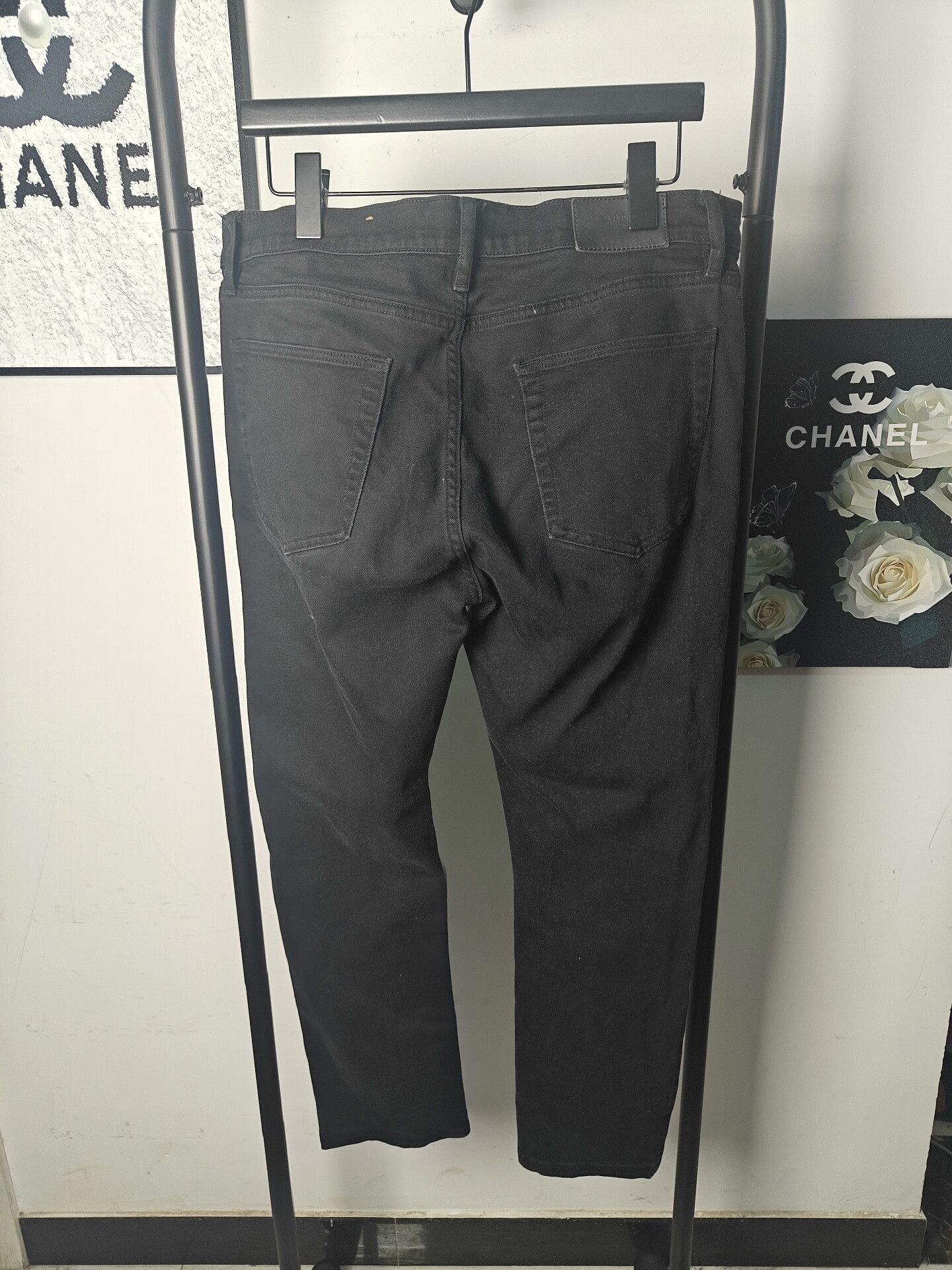 Burberry Burberry Black Denim Jeans for Sale Size US 32 / EU 48 - 2 Thumbnail