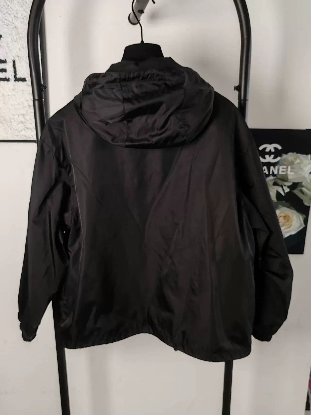 Prada Prada Nylon Jacket with Triangle Logo Size US M / EU 48-50 / 2 - 2 Thumbnail