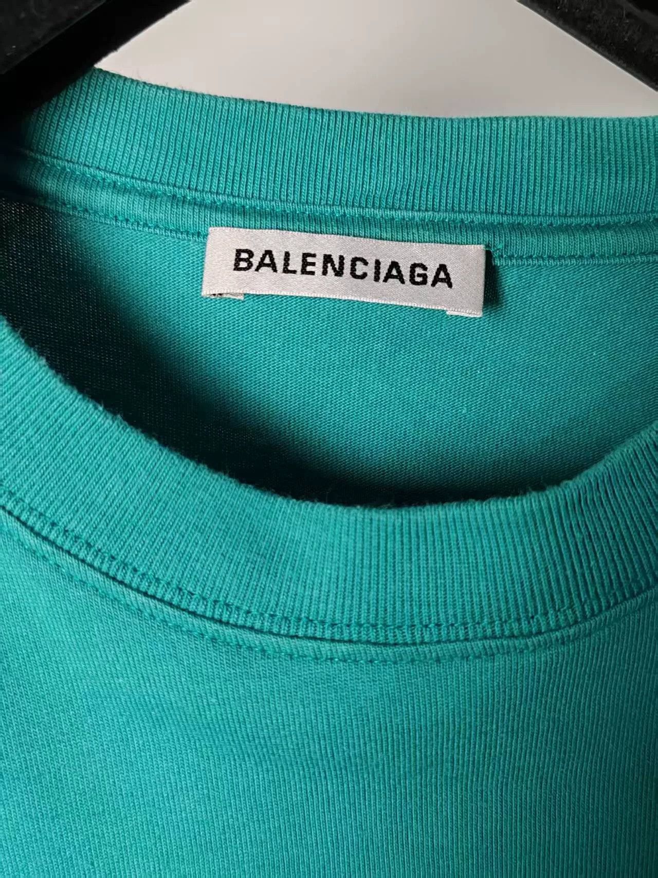 Balenciaga Balenciaga Logo Short Sleeve Tee Size US M / EU 48-50 / 2 - 3 Thumbnail