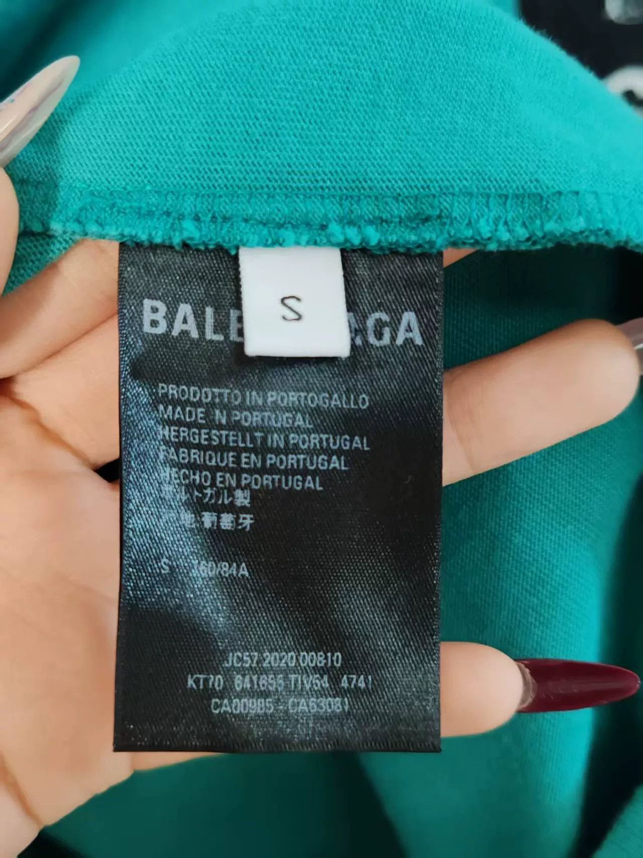 Balenciaga Balenciaga Logo Short Sleeve Tee Size US M / EU 48-50 / 2 - 4 Thumbnail