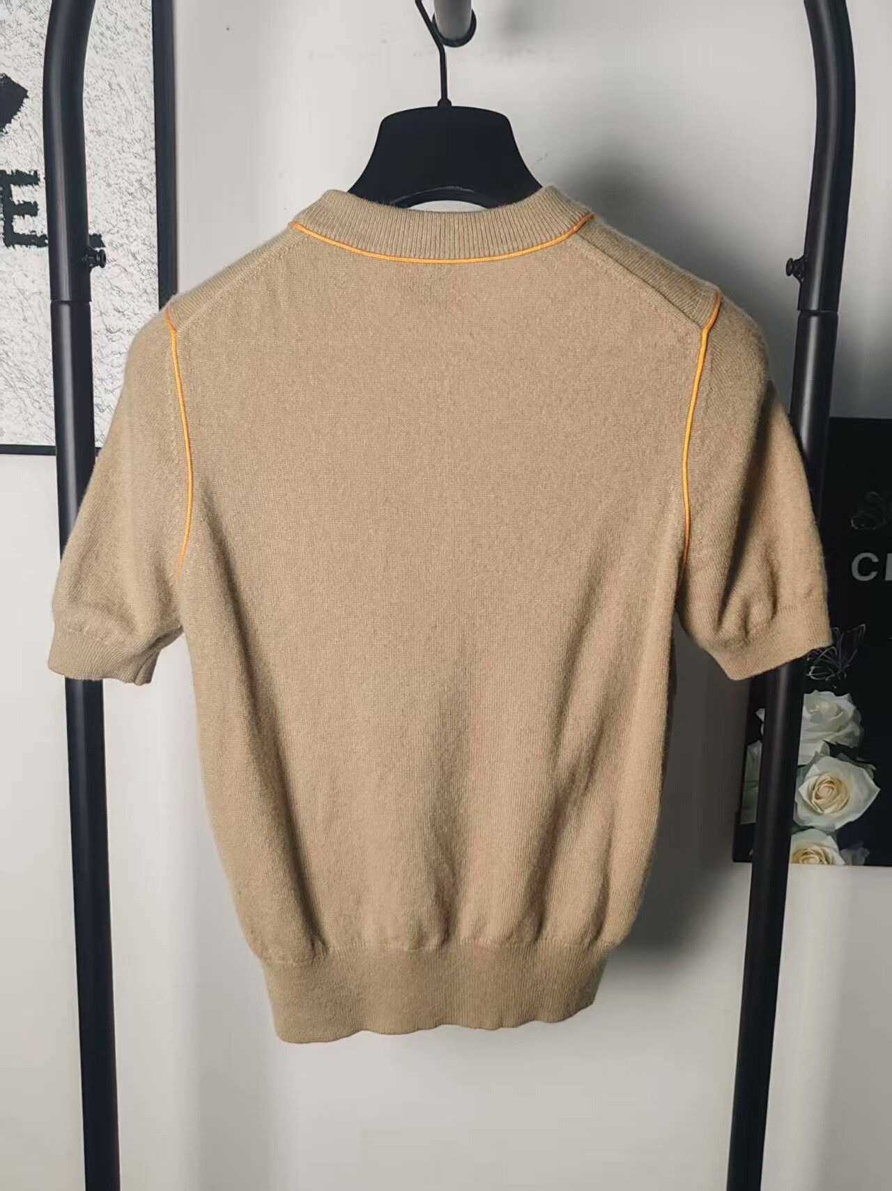 Burberry Burberry Knitted TB Short Sleeve Shirt Size US M / EU 48-50 / 2 - 2 Thumbnail