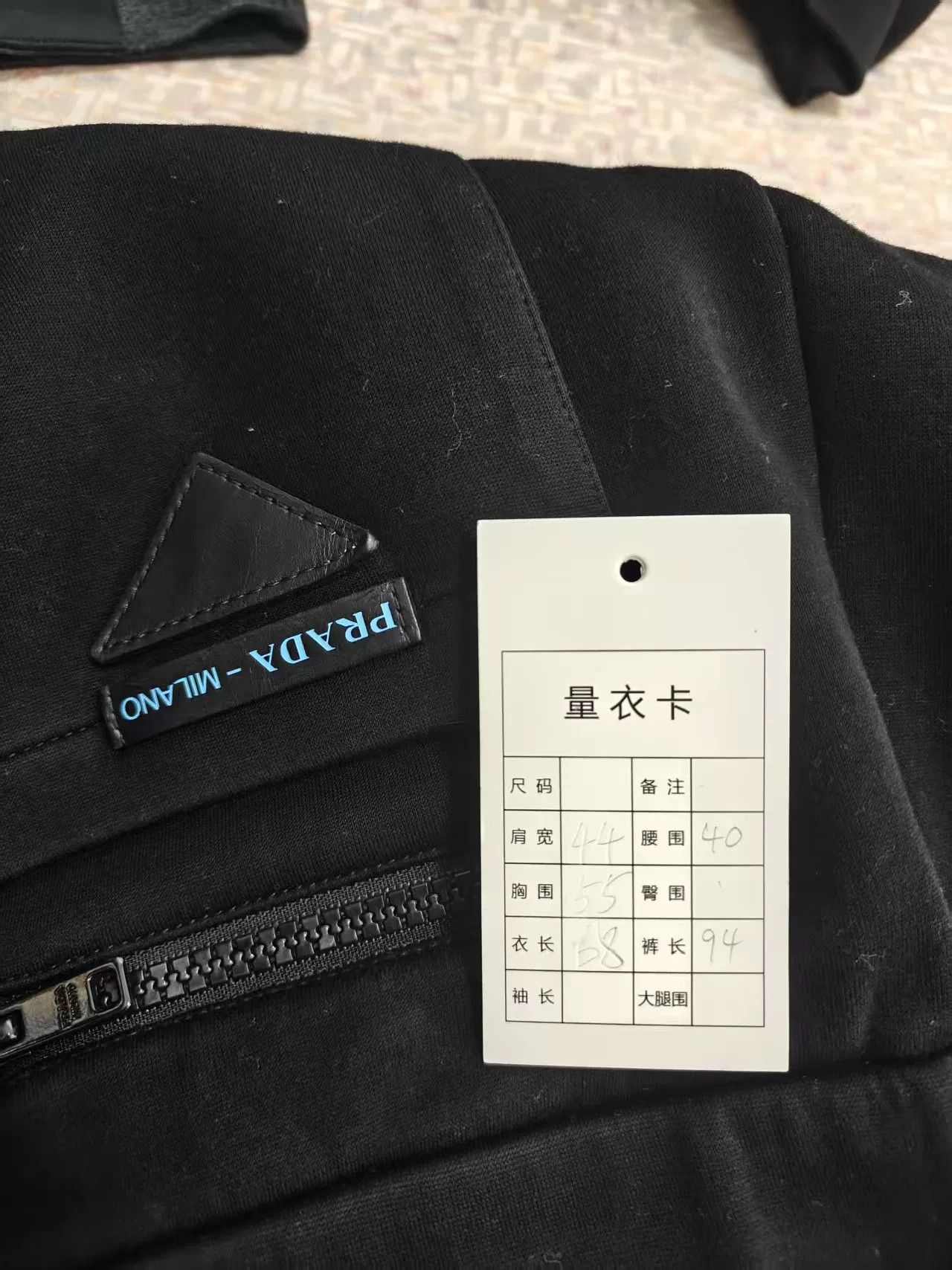 Prada Prada Triangle Logo Pants in Excellent Condition Size US 30 / EU 46 - 5 Thumbnail