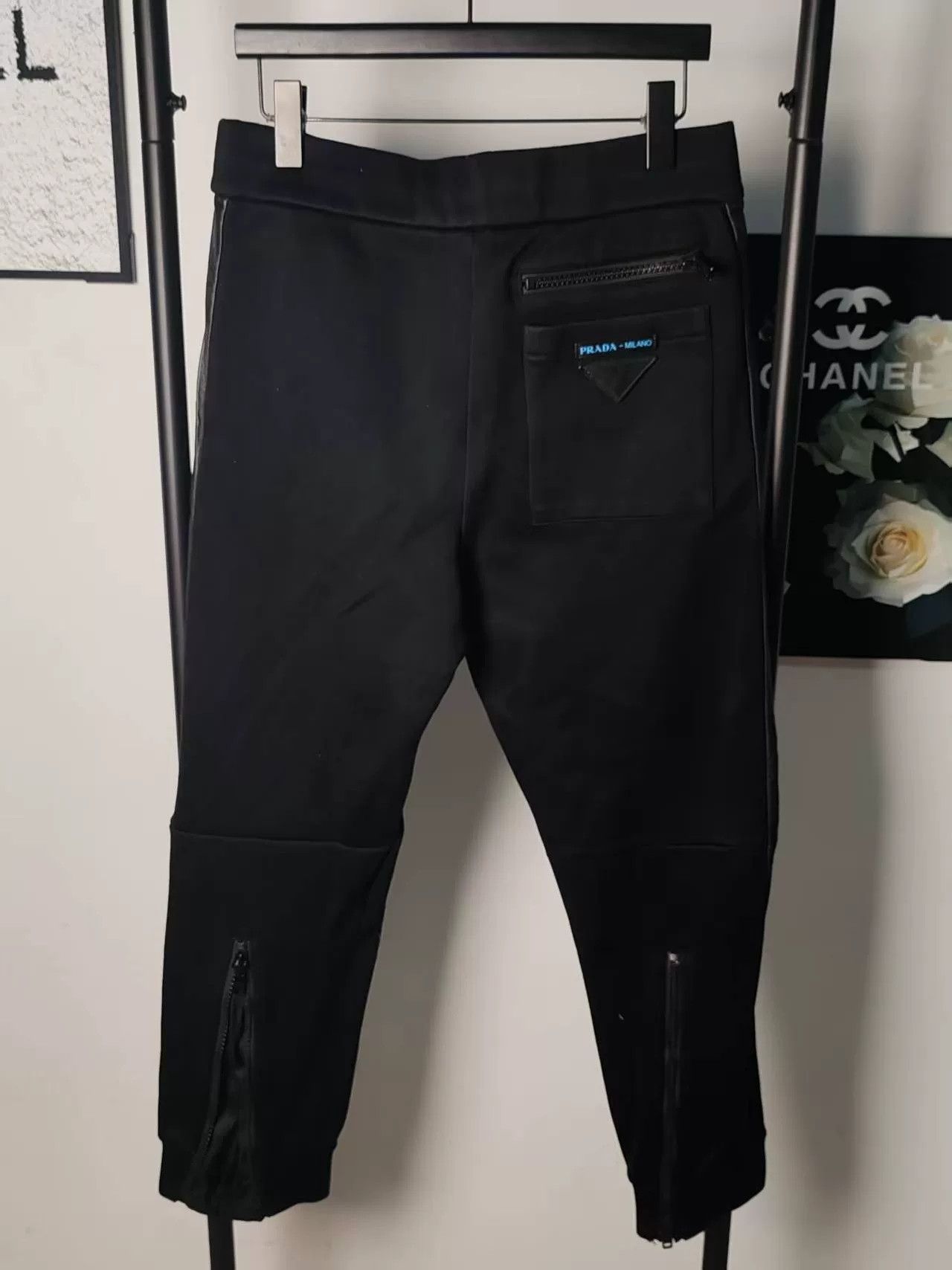 Prada Prada Triangle Logo Pants in Excellent Condition Size US 30 / EU 46 - 2 Thumbnail