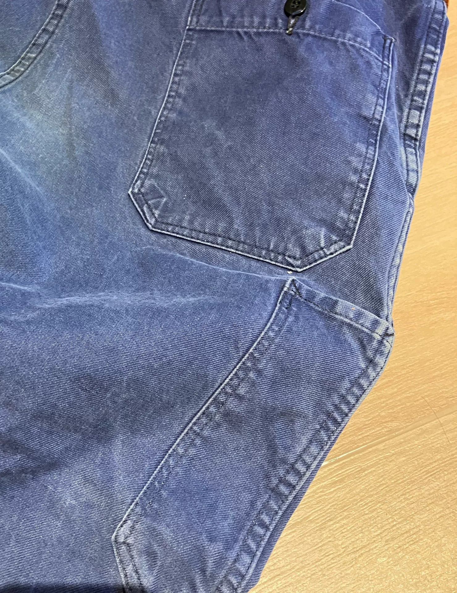 Vintage Vintage French Blue Work Pants Size US 30 / EU 46 - 8 Thumbnail