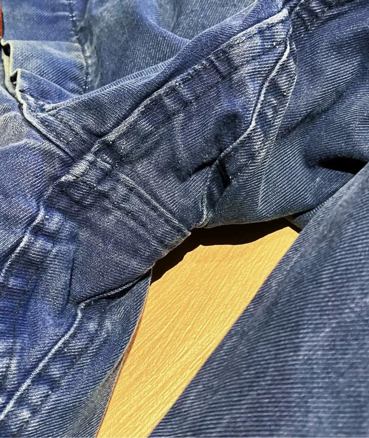 Vintage Vintage French Blue Work Pants Size US 30 / EU 46 - 6 Thumbnail