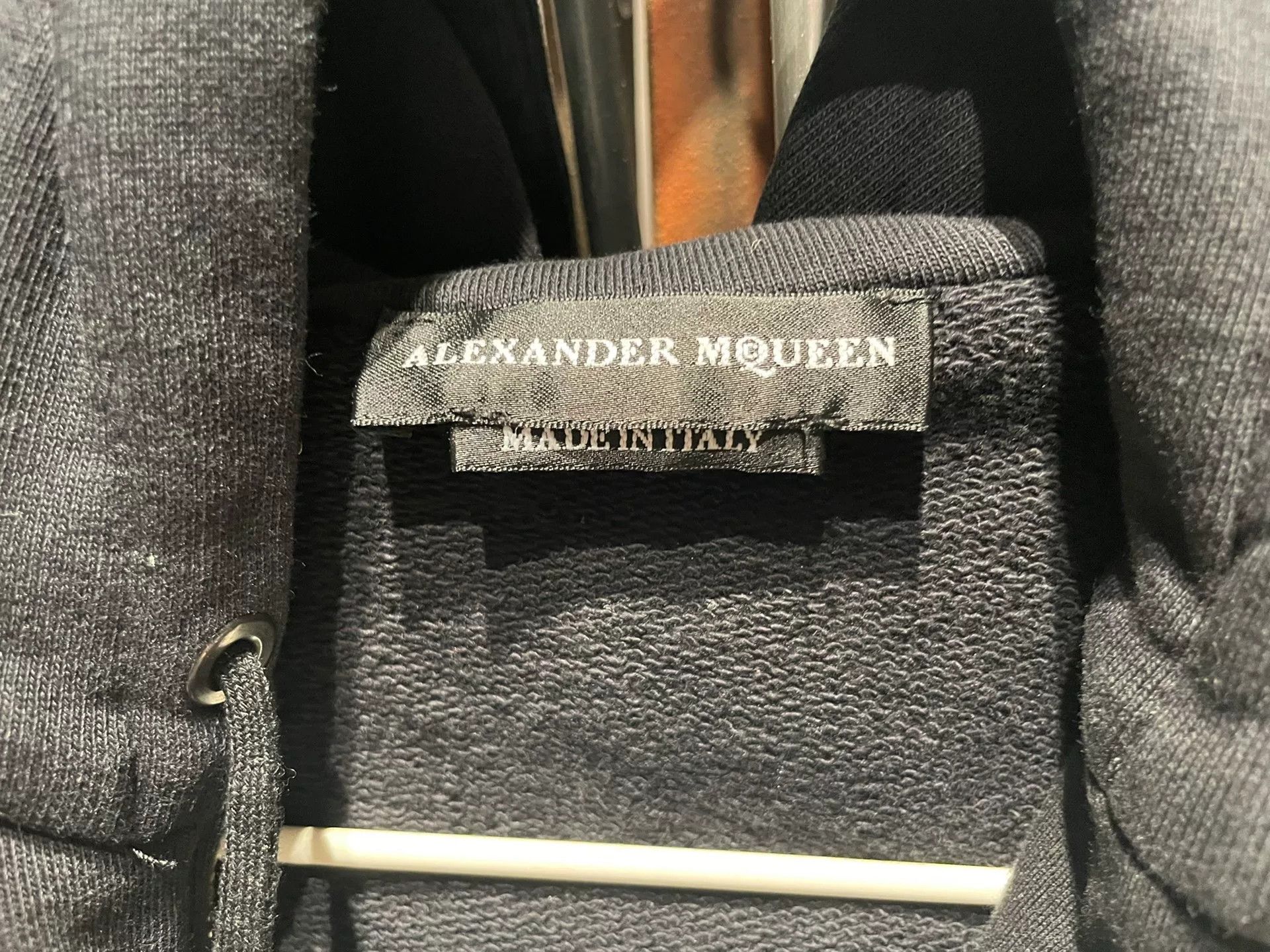 Alexander McQueen Alexander McQueen Black Hooded Jacket Size S / US 4 / IT 40 - 3 Thumbnail