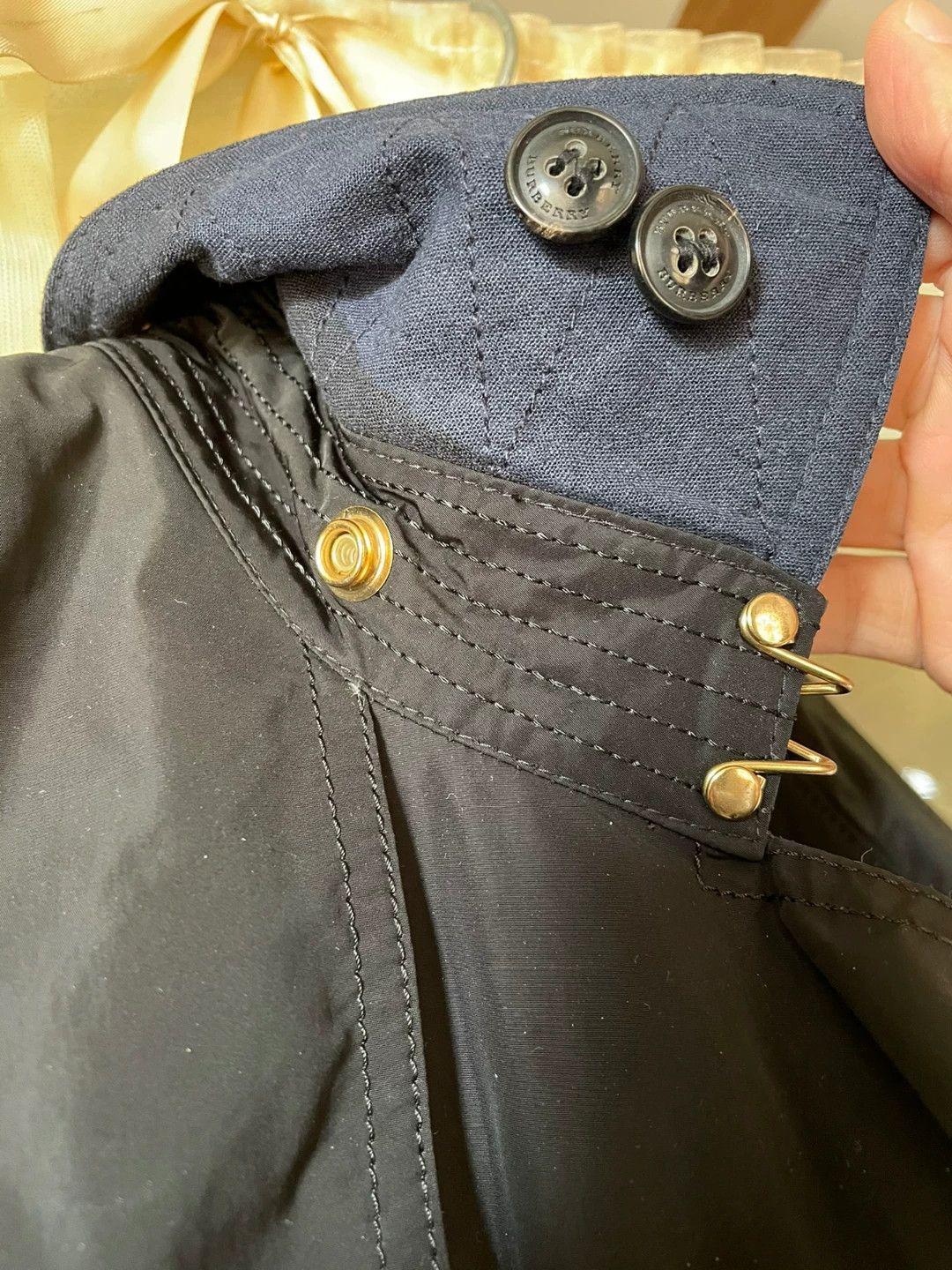 Burberry Burberry Men's Black Trench Coat Size US M / EU 48-50 / 2 - 5 Thumbnail