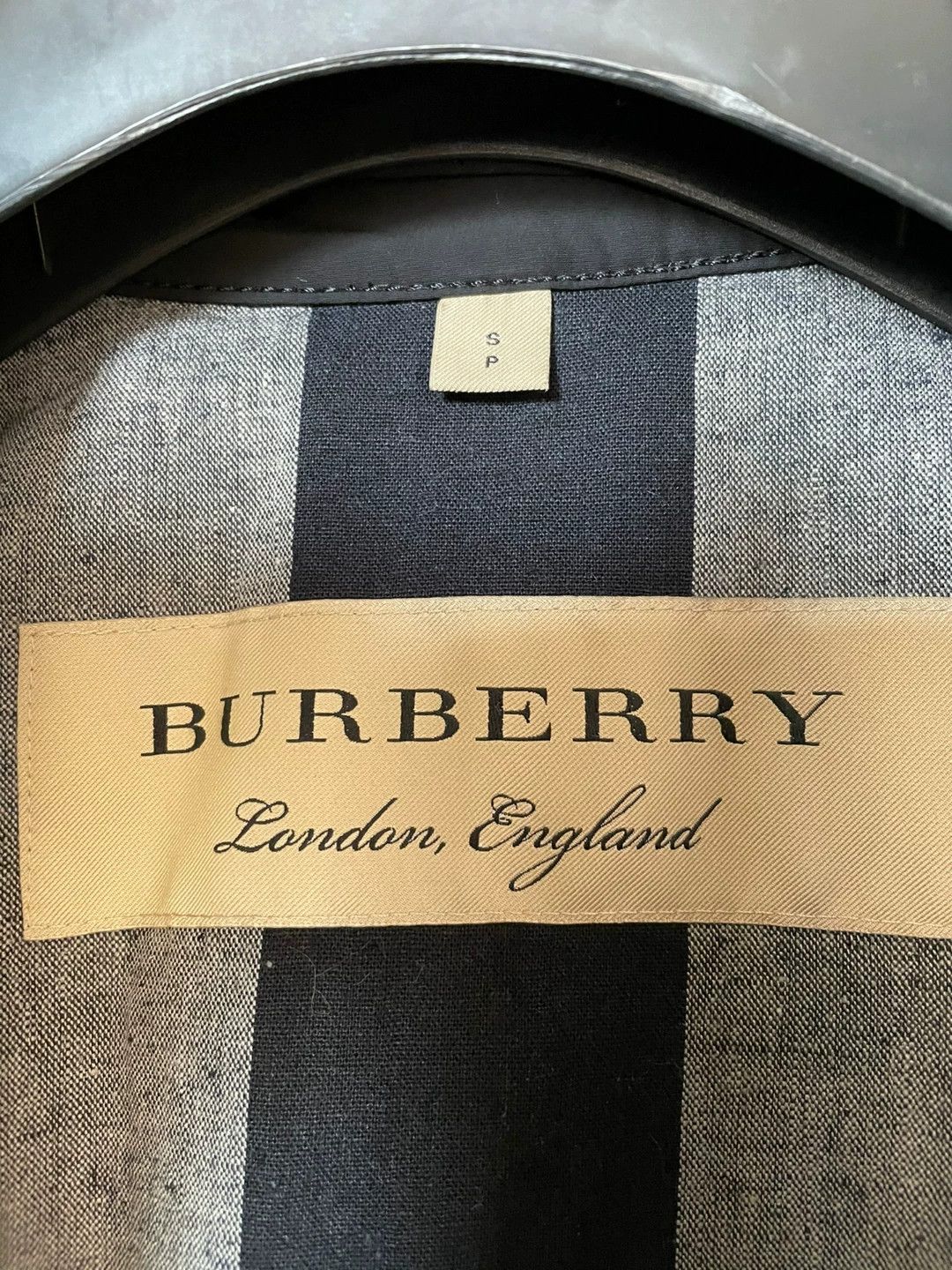 Burberry Burberry Men's Black Trench Coat Size US M / EU 48-50 / 2 - 3 Thumbnail