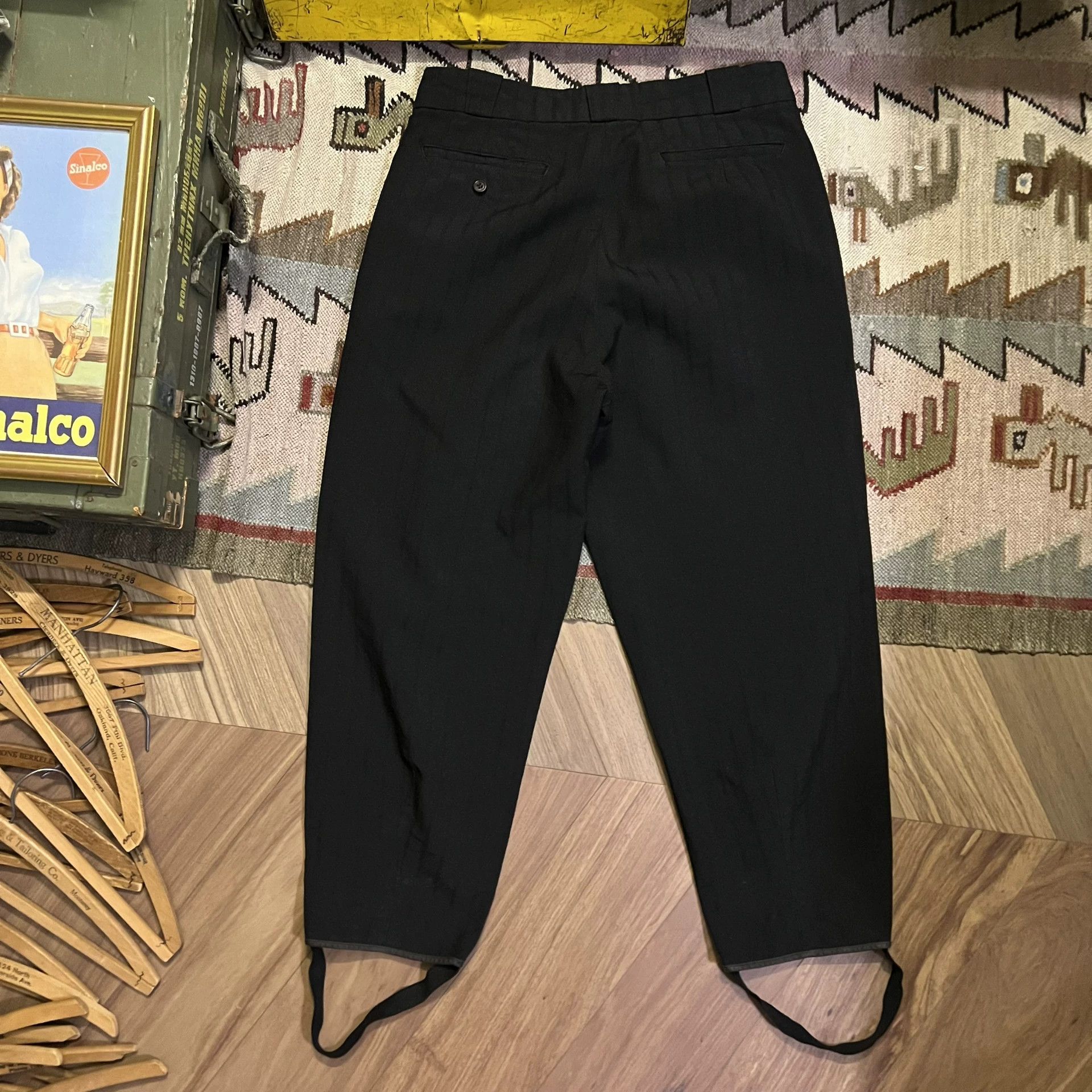 Comme des Garcons Comme des Garçons Black Long Pants Size US 30 / EU 46 - 2 Thumbnail