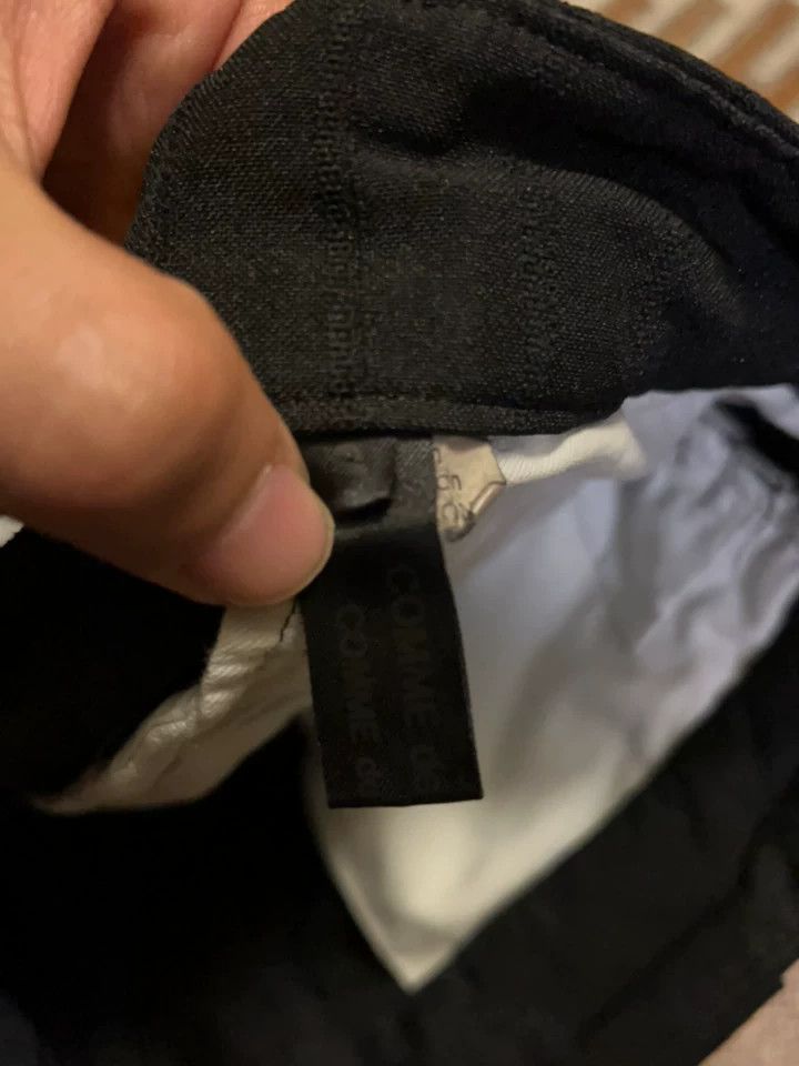 Comme des Garcons Comme des Garçons Black Long Pants Size US 30 / EU 46 - 8 Thumbnail