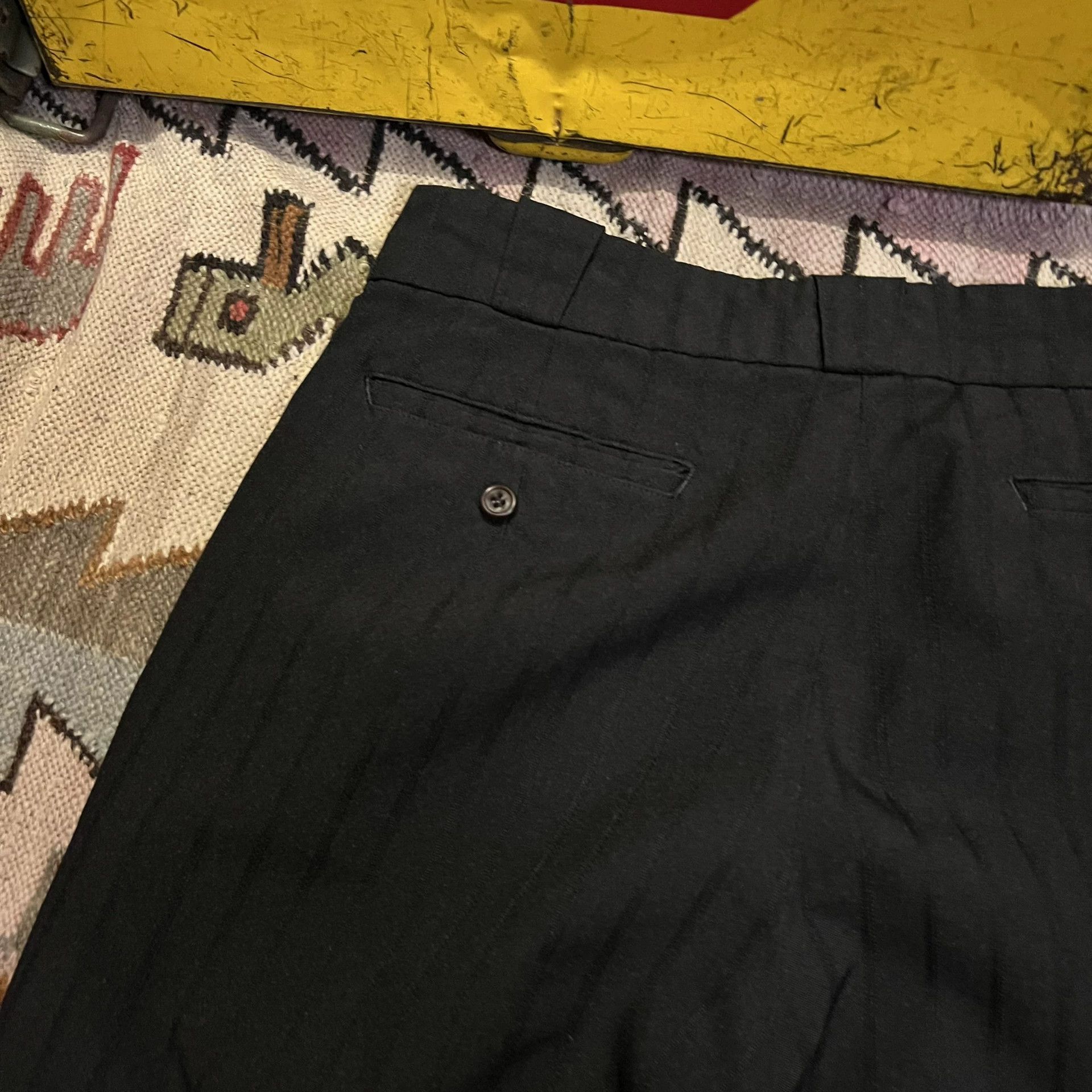 Comme des Garcons Comme des Garçons Black Long Pants Size US 30 / EU 46 - 5 Thumbnail