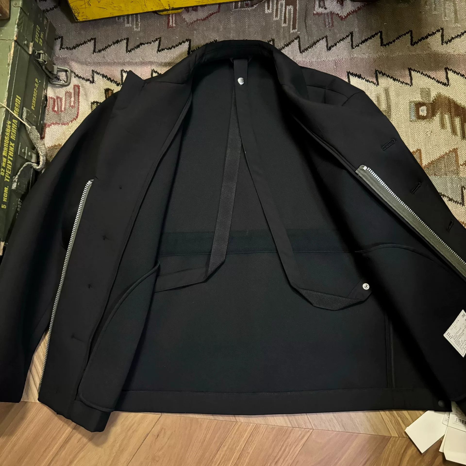 Comme des Garcons Sacai Button-Up Padded Jacket Size US M / EU 48-50 / 2 - 2 Thumbnail