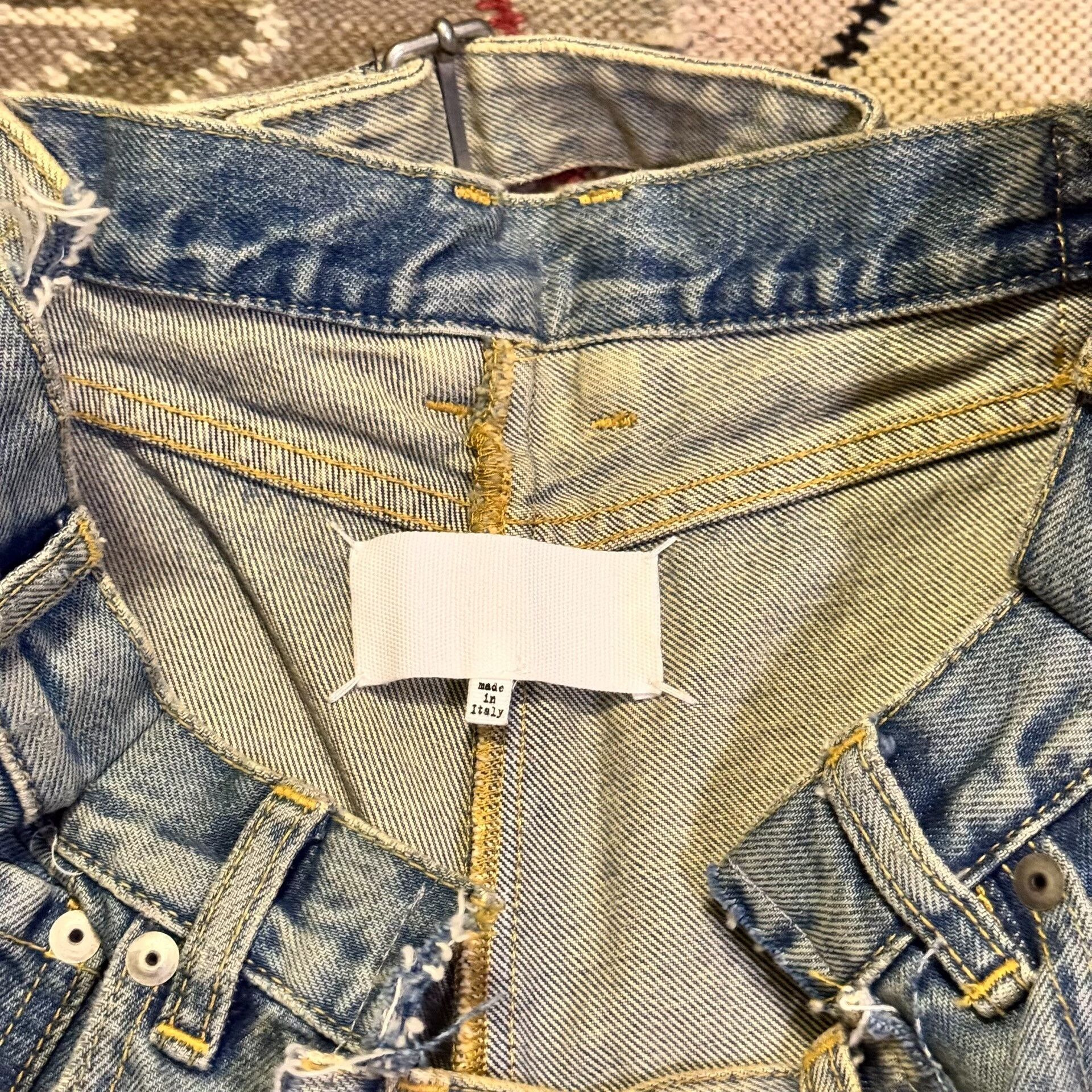 Maison Margiela Maison Margiela Denim Patchwork Jeans Size US 30 / EU 46 - 4 Thumbnail