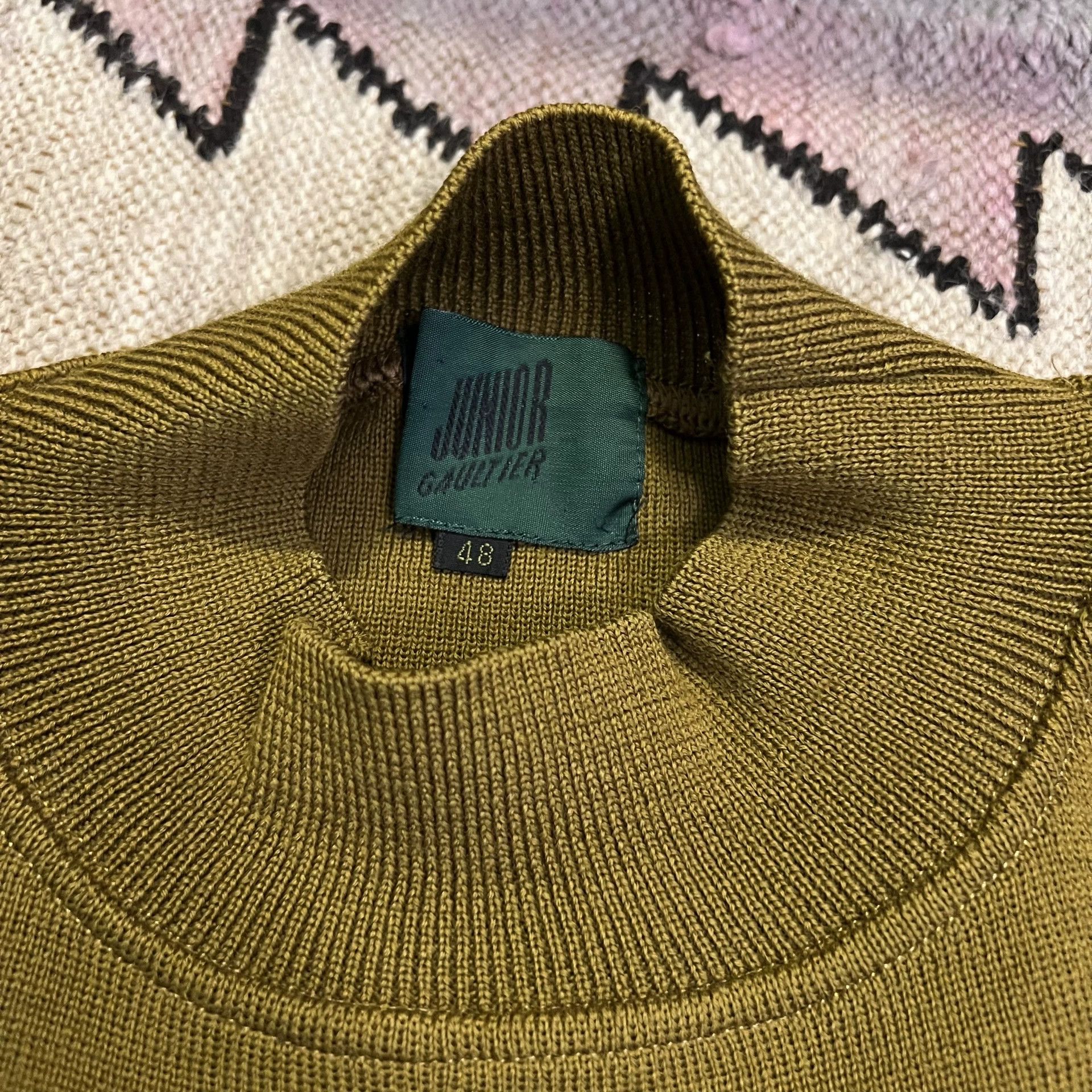 Jean Paul Gaultier Vintage Jean Paul Gaultier Wool Sweater Size S / US 4 / IT 40 - 2 Thumbnail