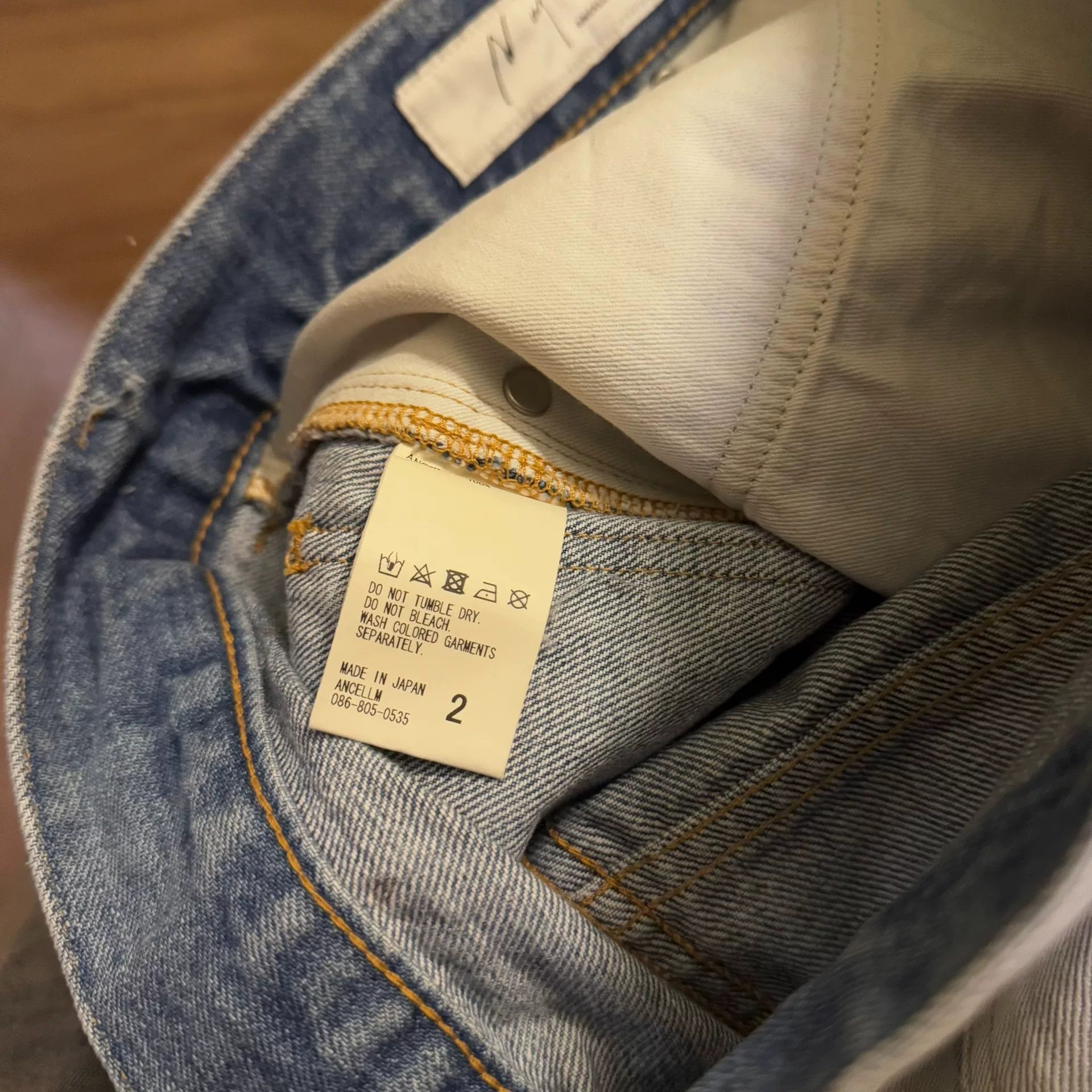 Vintage Distressed Selvedge Denim Pants Size US 32 / EU 48 - 9 Thumbnail